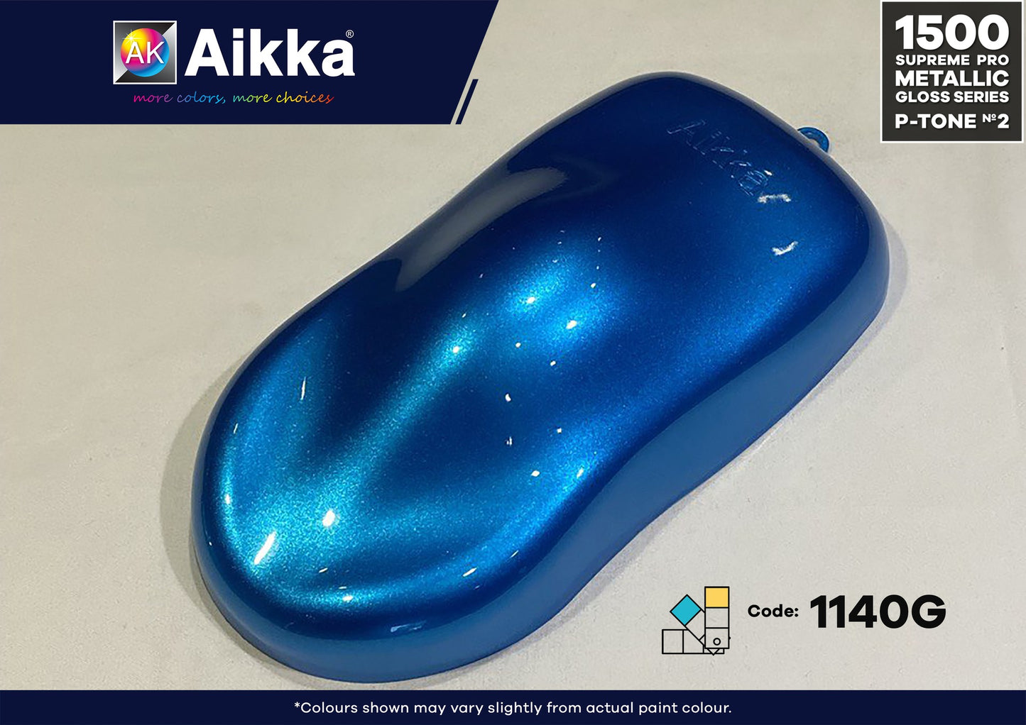 SPM PRO 2/3- PEINTURE SUPREME METALLIC PRO AIKKA - 250 couleurs