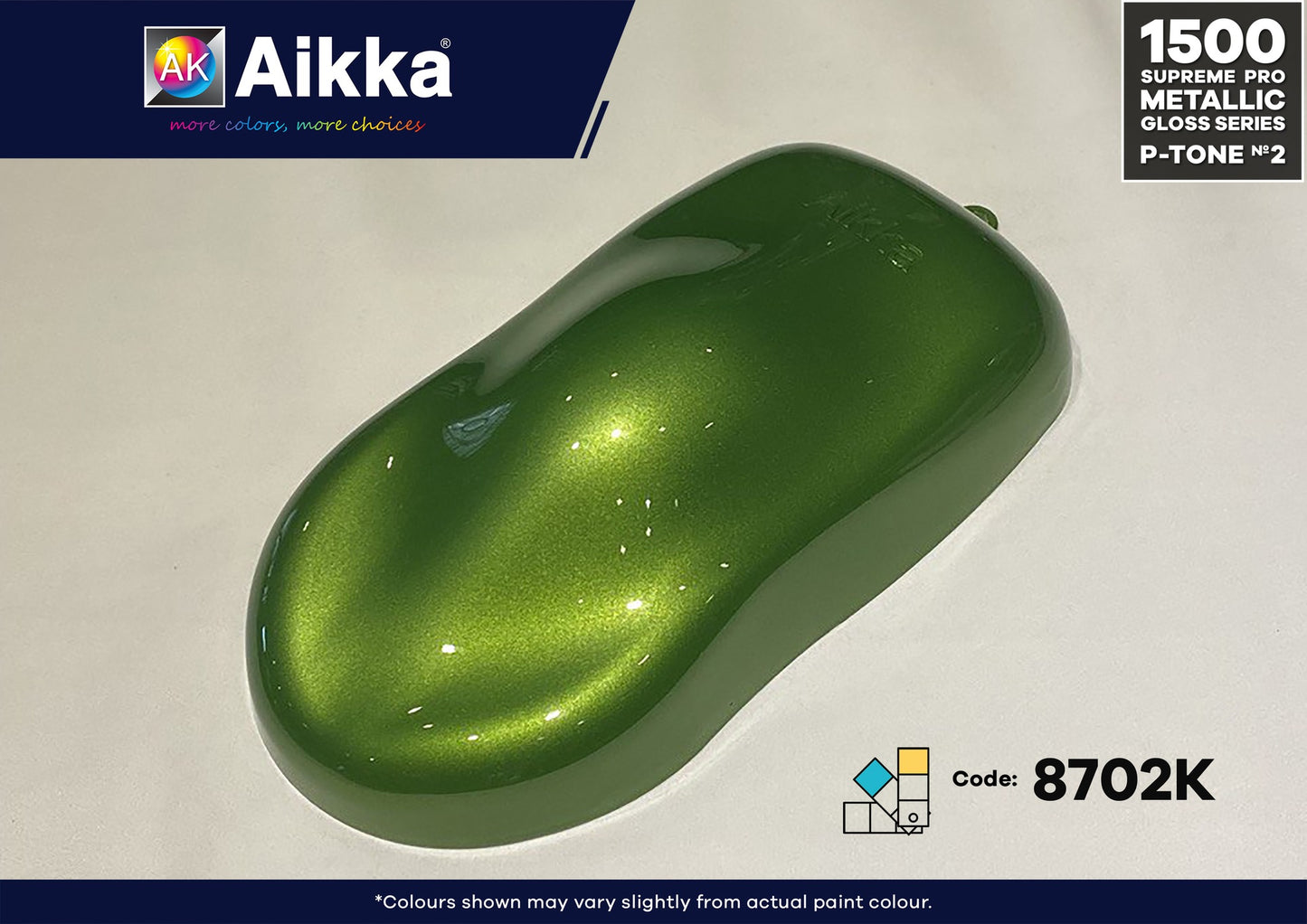 SPM PRO 2/3- PEINTURE SUPREME METALLIC PRO AIKKA - 250 couleurs