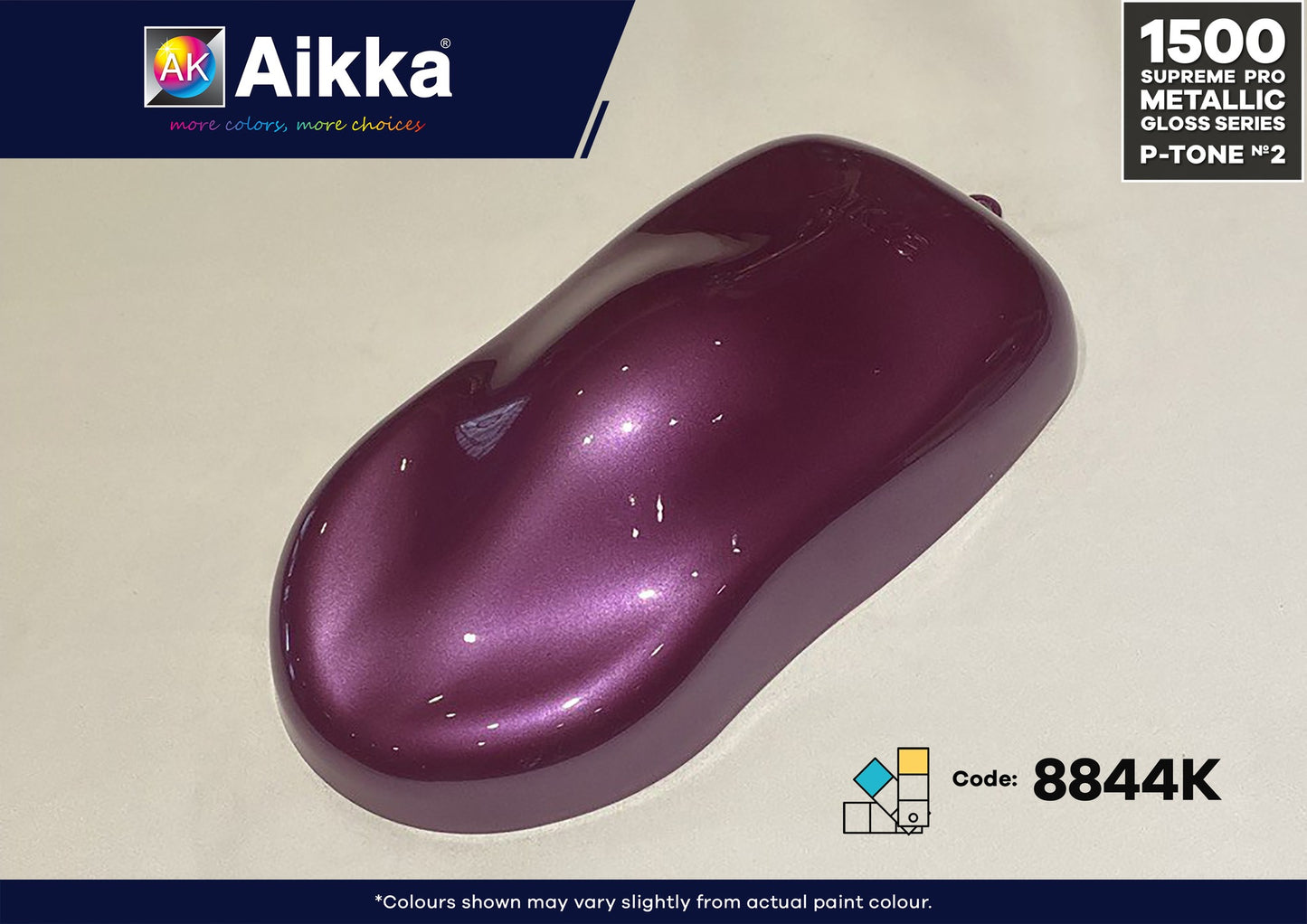 SPM PRO 2/3- PEINTURE SUPREME METALLIC PRO AIKKA - 250 couleurs