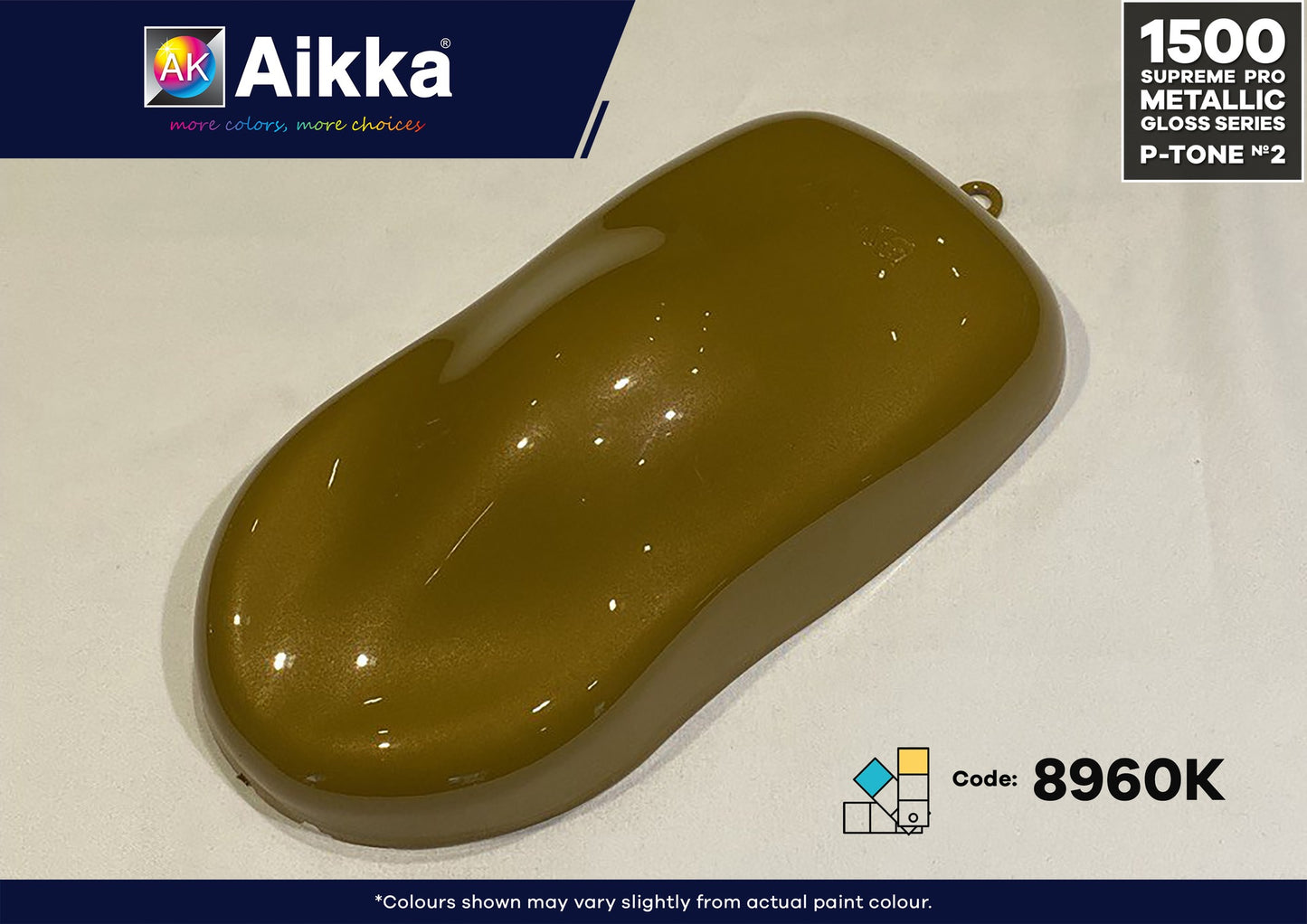 SPM PRO 2/3- PEINTURE SUPREME METALLIC PRO AIKKA - 250 couleurs