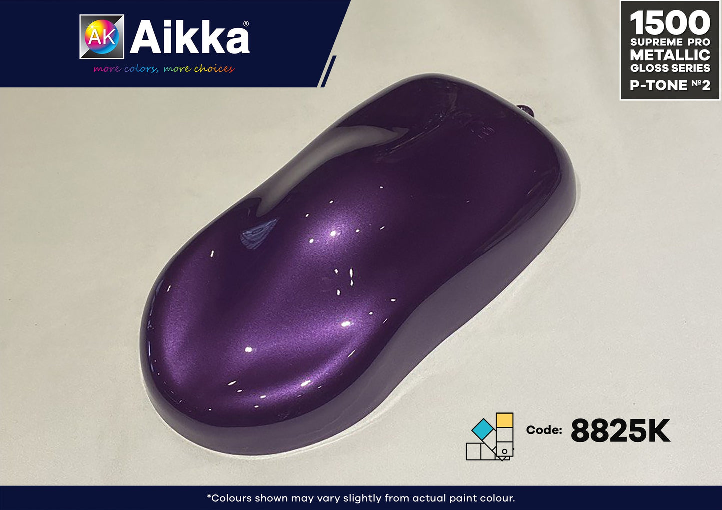 SPM PRO 2/3- PEINTURE SUPREME METALLIC PRO AIKKA - 250 couleurs
