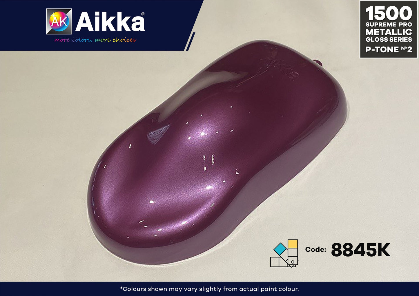 SPM PRO 2/3- PEINTURE SUPREME METALLIC PRO AIKKA - 250 couleurs