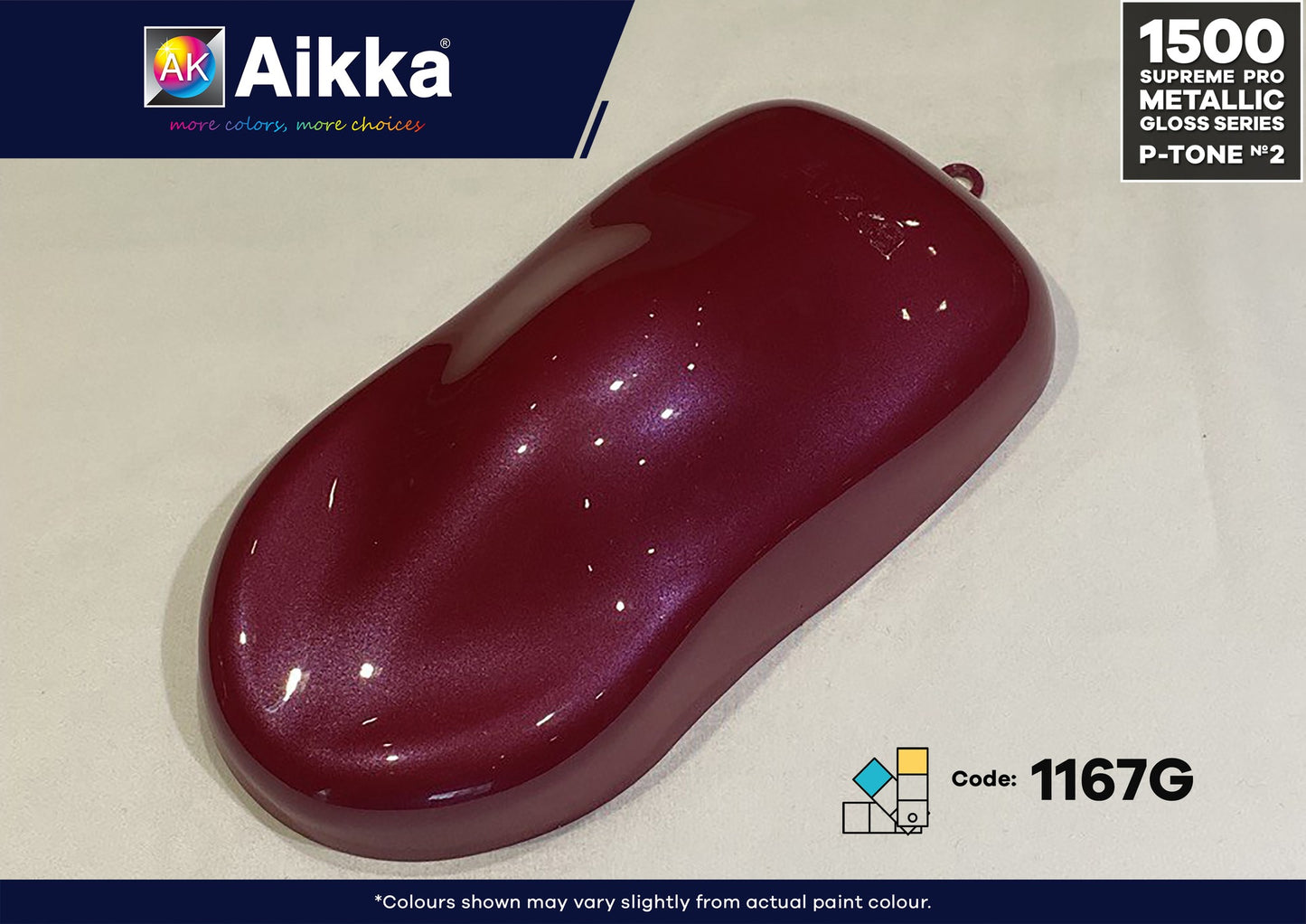SPM PRO 3/3 - PEINTURE SUPREME METALLIC PRO AIKKA - XXX couleurs