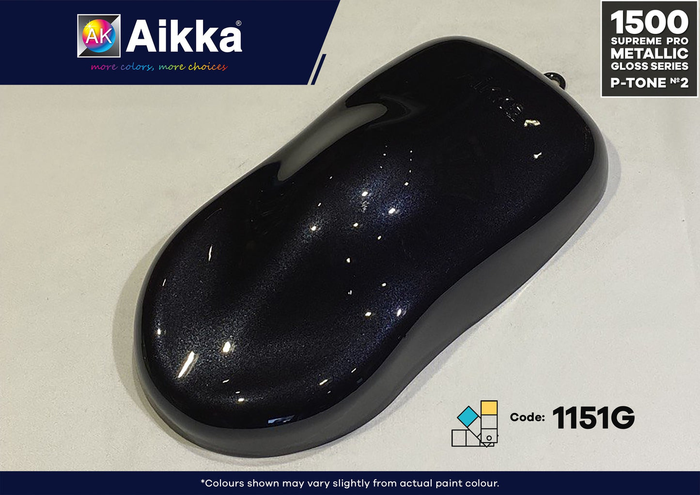 SPM PRO 3/3 - PEINTURE SUPREME METALLIC PRO AIKKA - XXX couleurs
