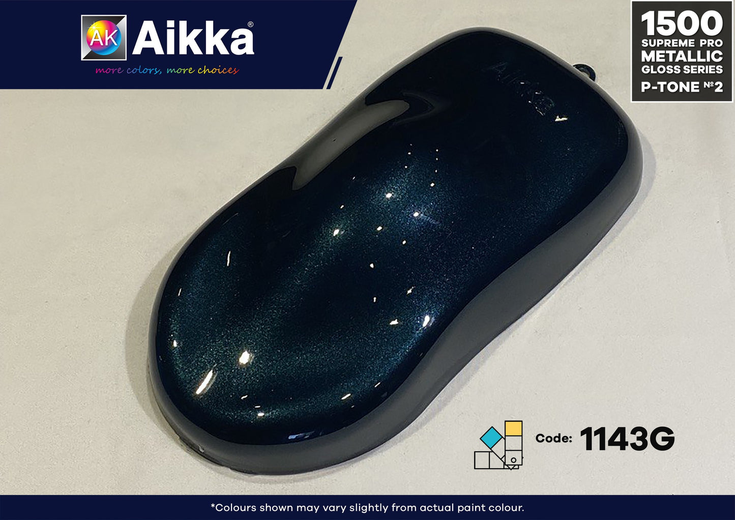 SPM PRO 2/3- PEINTURE SUPREME METALLIC PRO AIKKA - 250 couleurs