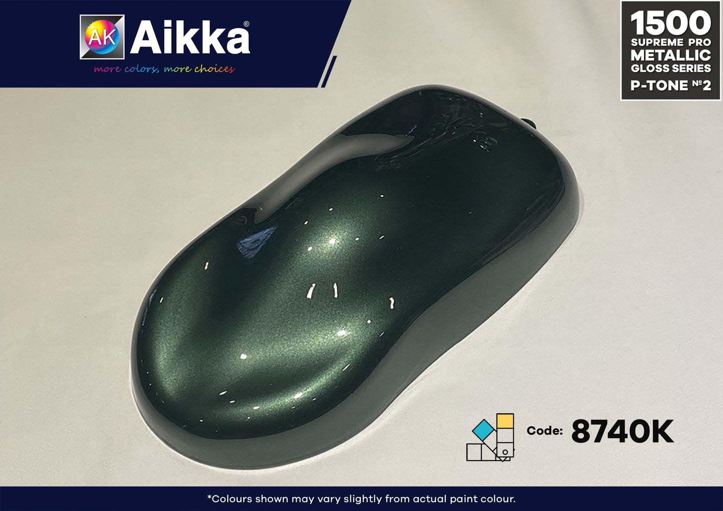 SPM PRO 2/3- PEINTURE SUPREME METALLIC PRO AIKKA - 250 couleurs