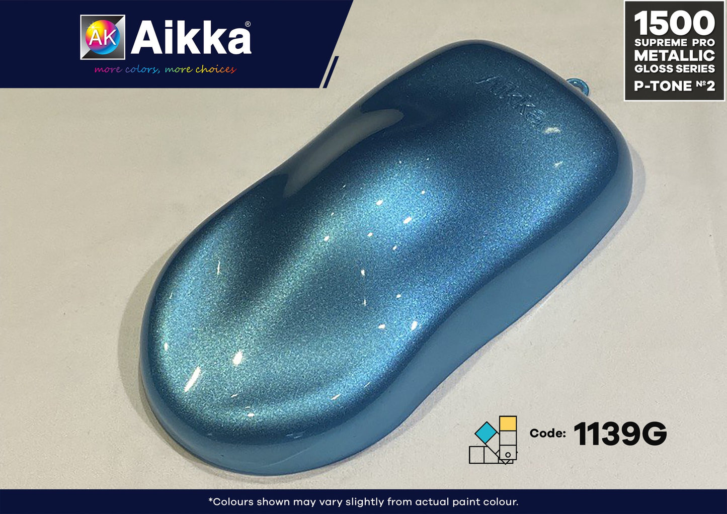 SPM PRO 2/3- PEINTURE SUPREME METALLIC PRO AIKKA - 250 couleurs