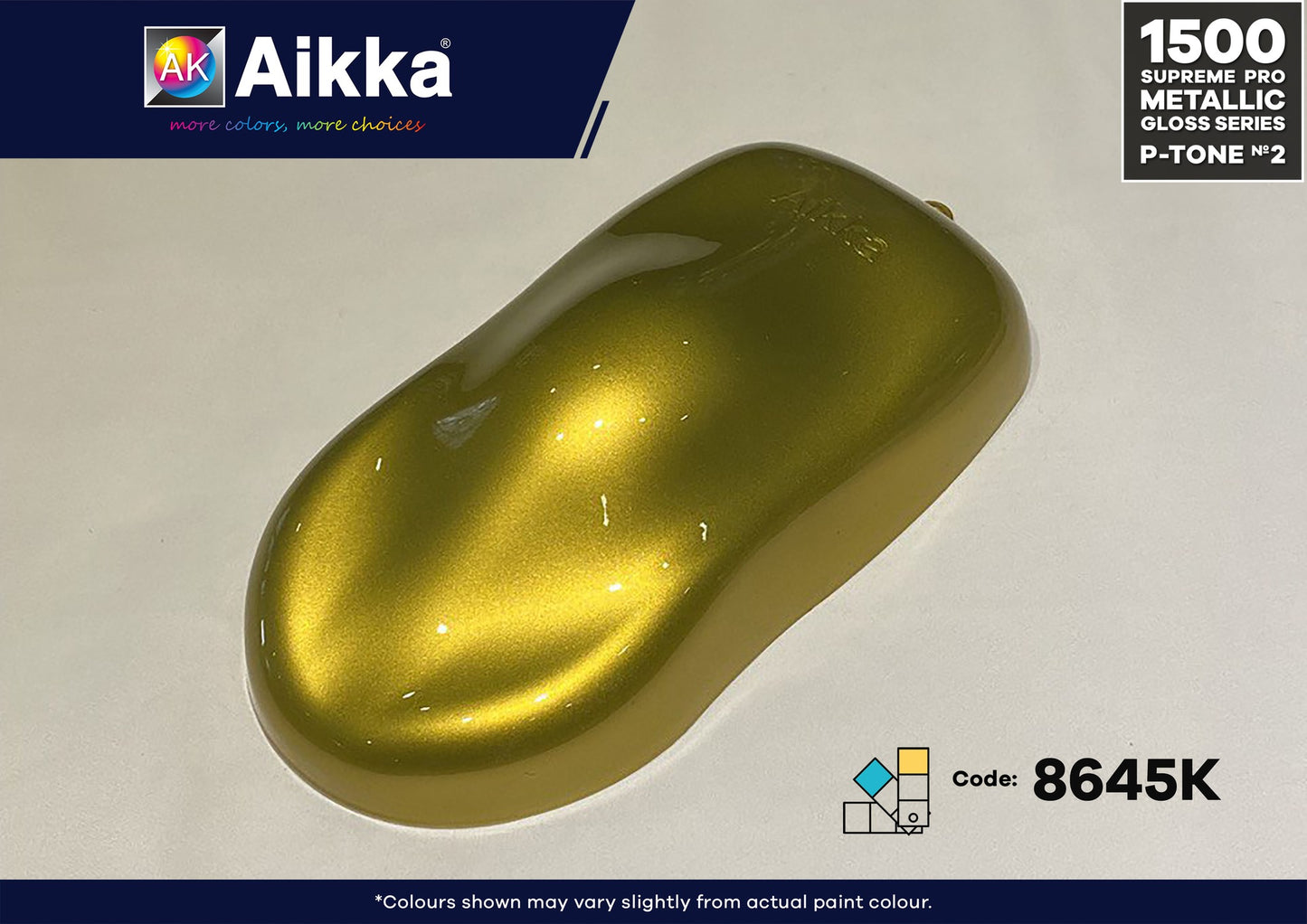 SPM PRO 2/3- PEINTURE SUPREME METALLIC PRO AIKKA - 250 couleurs