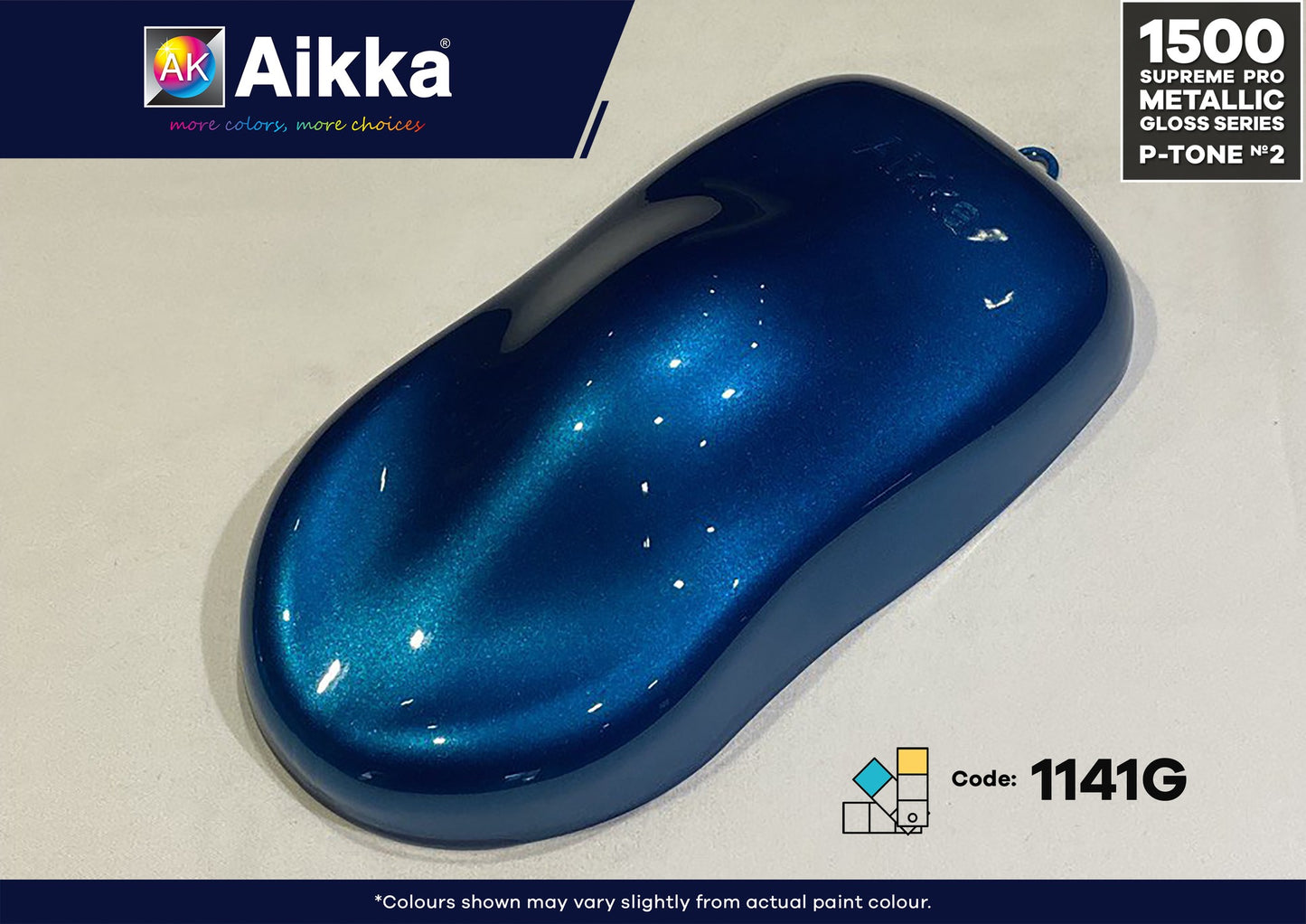 SPM PRO 2/3- PEINTURE SUPREME METALLIC PRO AIKKA - 250 couleurs