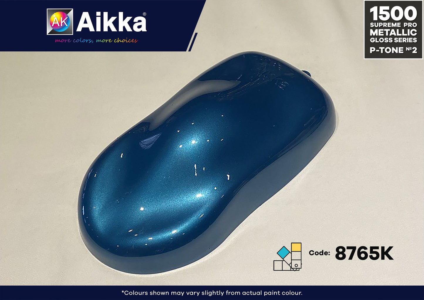 SPM PRO 2/3- PEINTURE SUPREME METALLIC PRO AIKKA - 250 couleurs