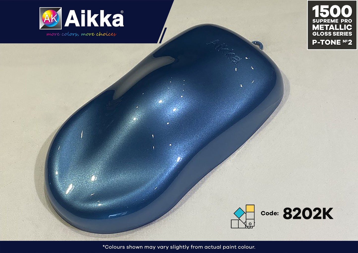 SPM PRO 3/3 - PEINTURE SUPREME METALLIC PRO AIKKA - XXX couleurs