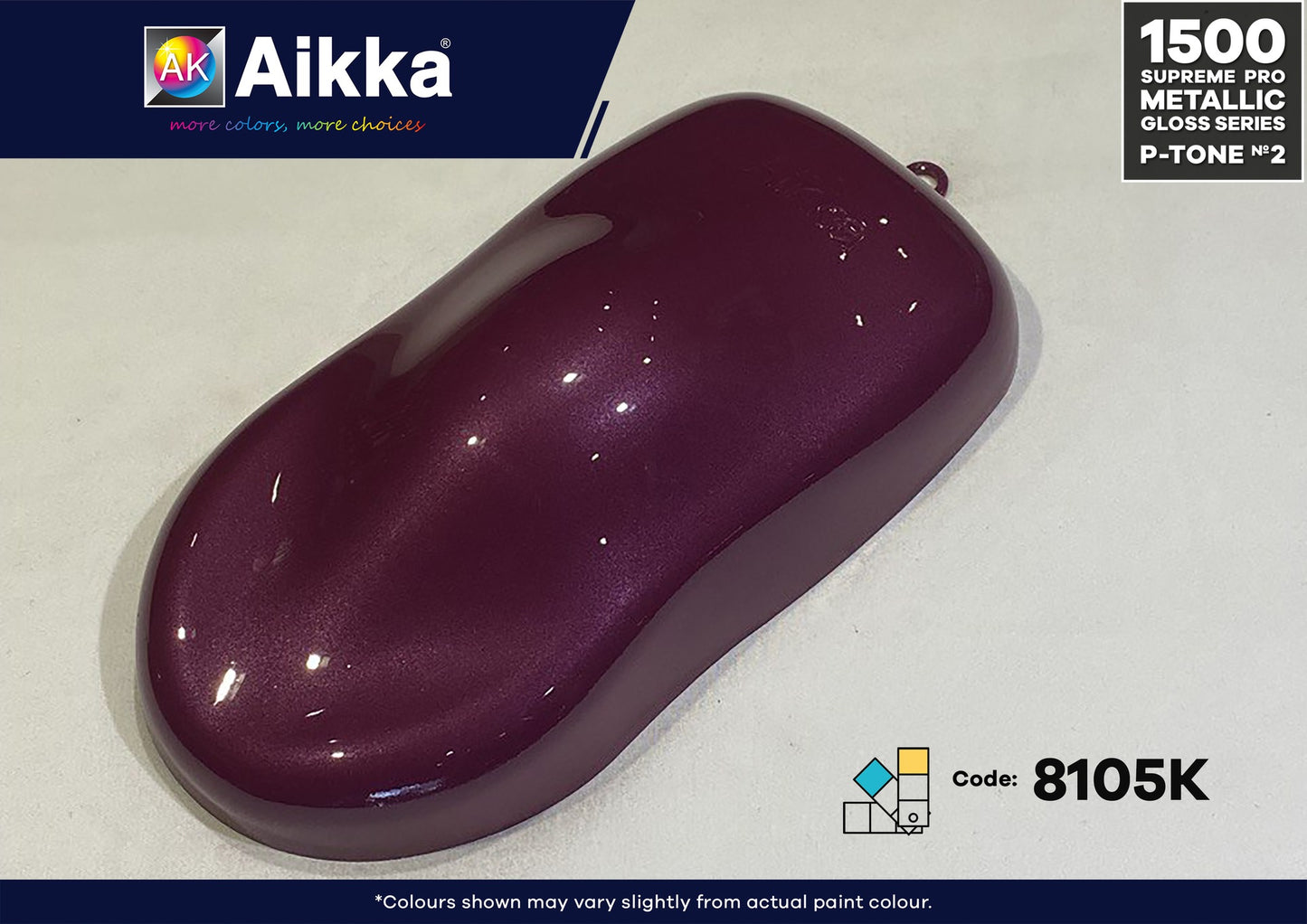 SPM PRO 3/3 - PEINTURE SUPREME METALLIC PRO AIKKA - XXX couleurs