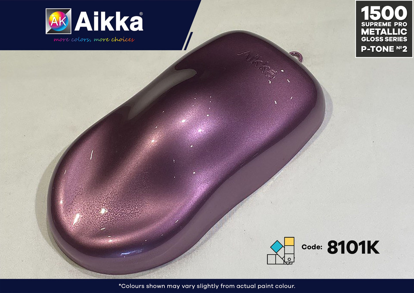 SPM PRO 3/3 - PEINTURE SUPREME METALLIC PRO AIKKA - XXX couleurs