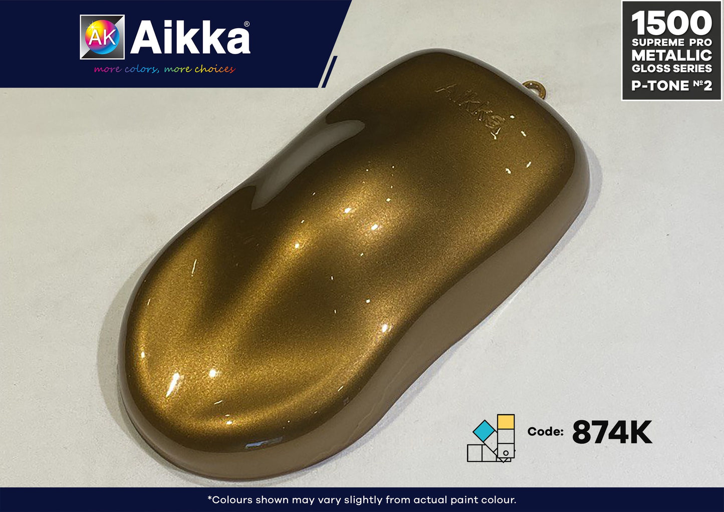 SPM PRO 3/3 - PEINTURE SUPREME METALLIC PRO AIKKA - XXX couleurs