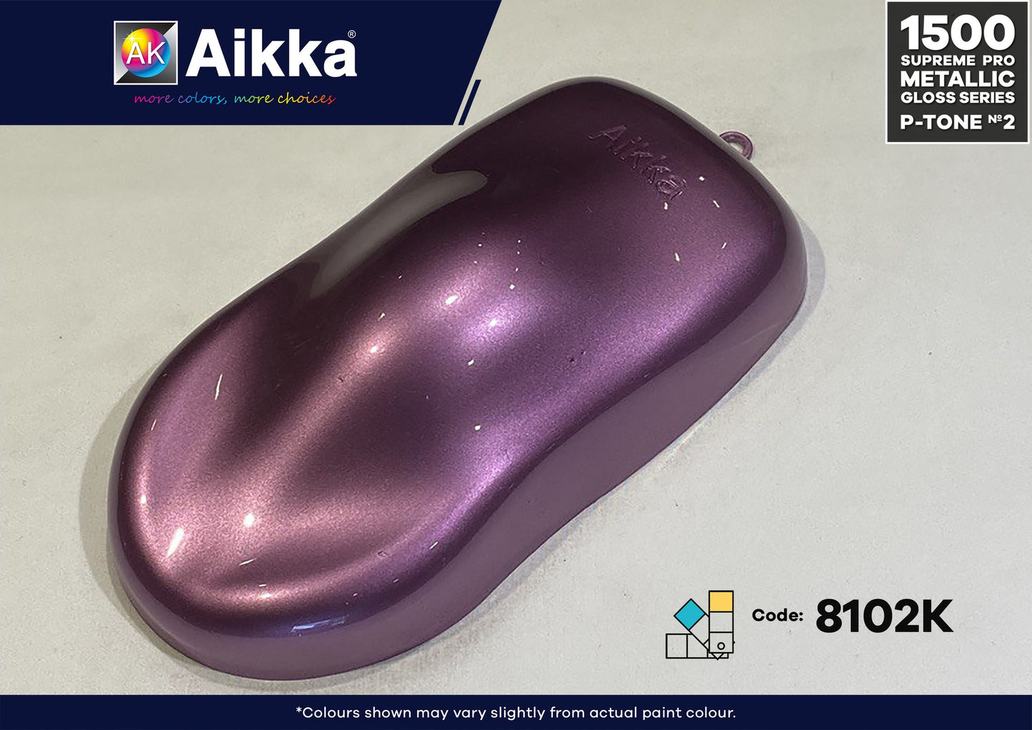 SPM PRO 3/3 - PEINTURE SUPREME METALLIC PRO AIKKA - XXX couleurs