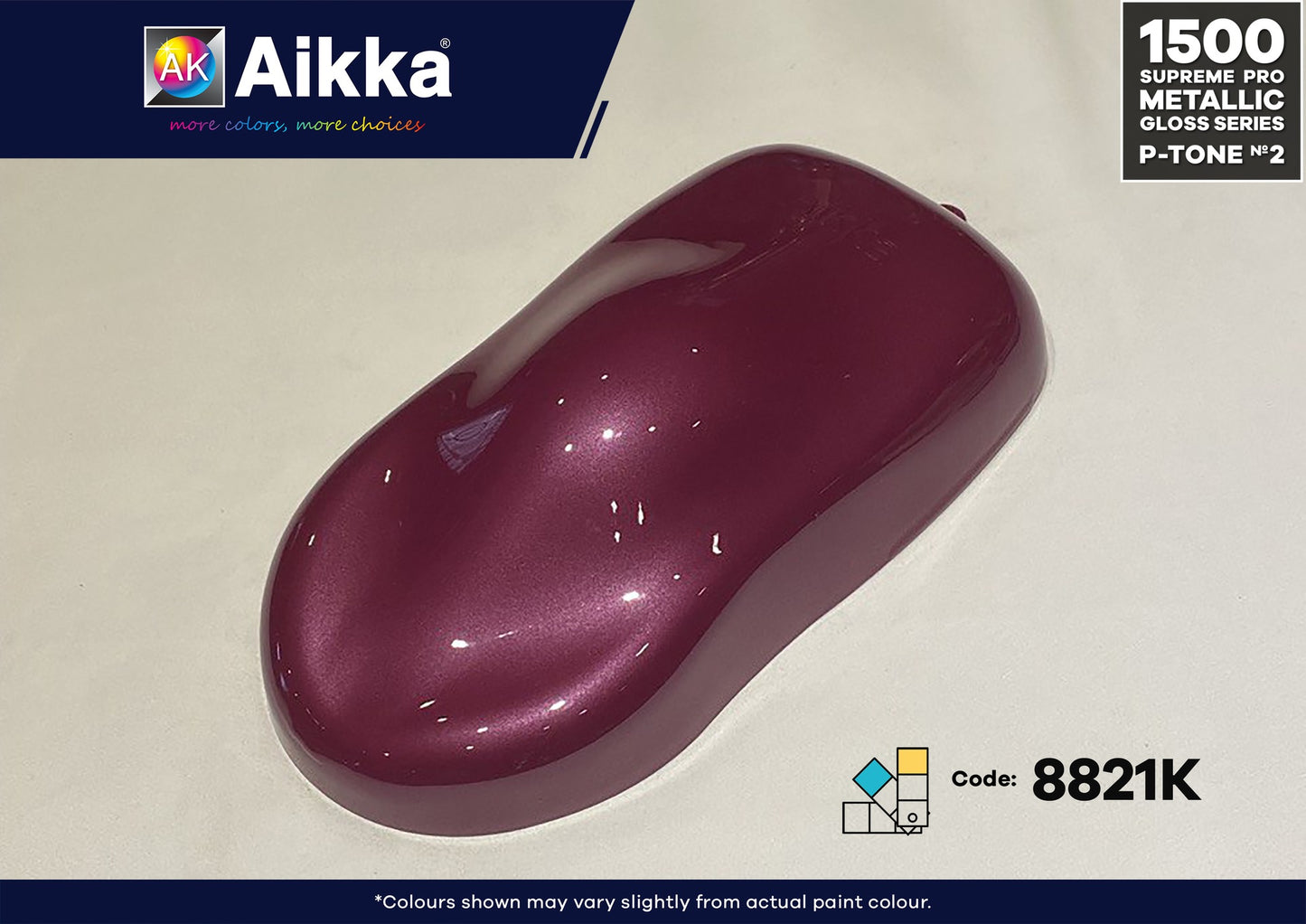 SPM PRO 2/3- PEINTURE SUPREME METALLIC PRO AIKKA - 250 couleurs