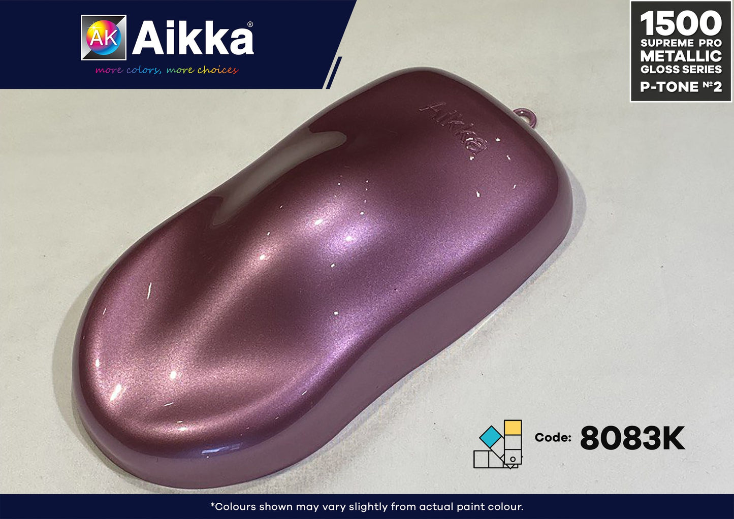 SPM PRO 3/3 - PEINTURE SUPREME METALLIC PRO AIKKA - XXX couleurs