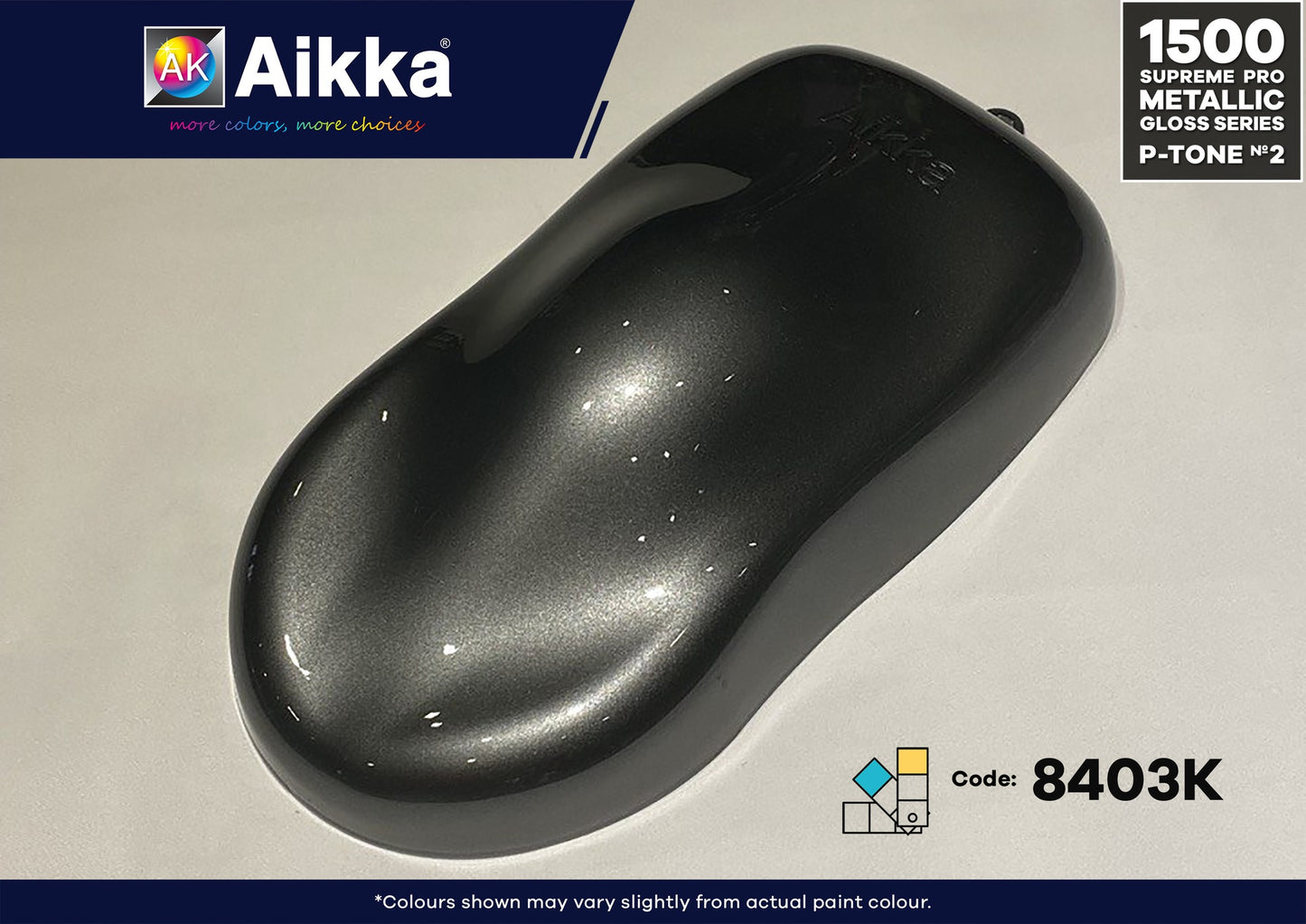 SPM PRO 3/3 - PEINTURE SUPREME METALLIC PRO AIKKA - XXX couleurs