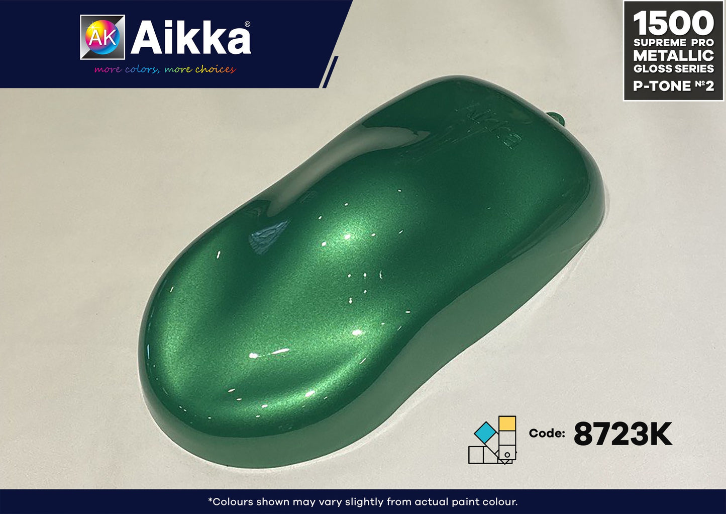 SPM PRO 2/3- PEINTURE SUPREME METALLIC PRO AIKKA - 250 couleurs