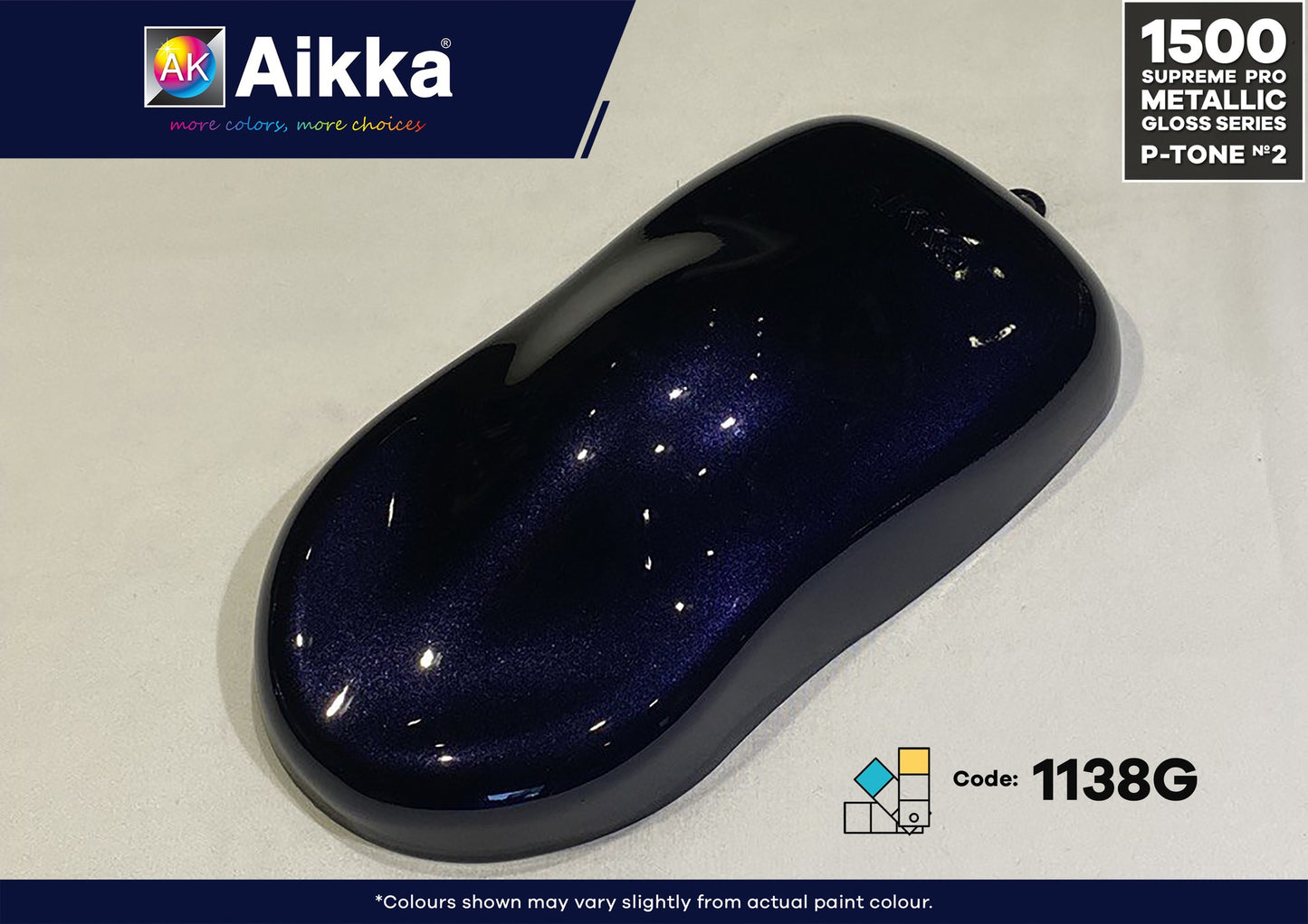 SPM PRO 2/3- PEINTURE SUPREME METALLIC PRO AIKKA - 250 couleurs