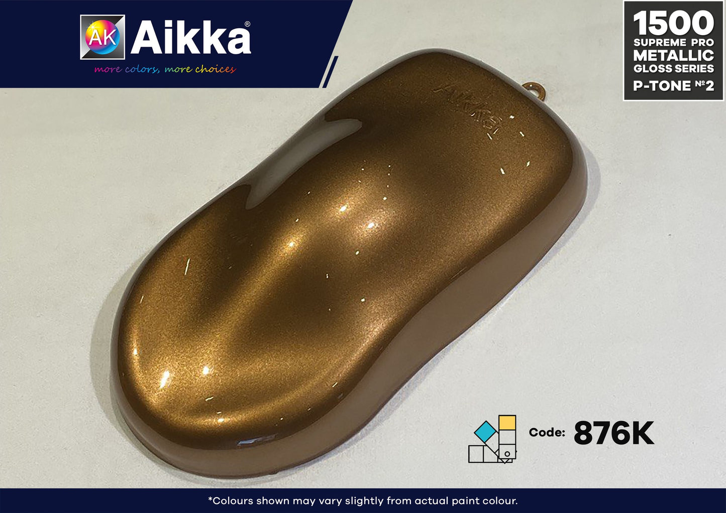 SPM PRO 3/3 - PEINTURE SUPREME METALLIC PRO AIKKA - XXX couleurs