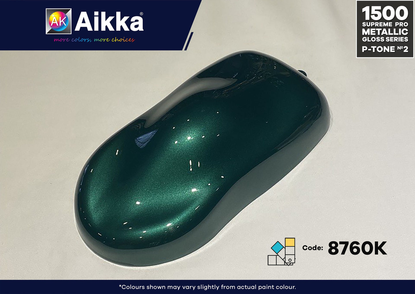 SPM PRO 2/3- PEINTURE SUPREME METALLIC PRO AIKKA - 250 couleurs
