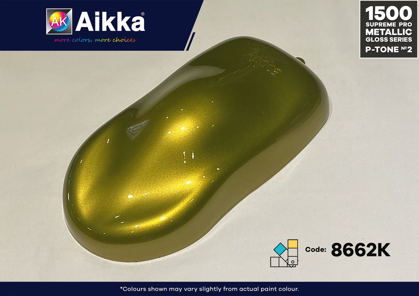 SPM PRO 2/3- PEINTURE SUPREME METALLIC PRO AIKKA - 250 couleurs