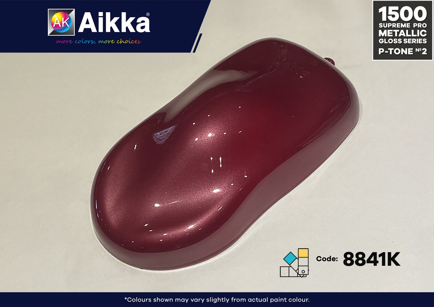 SPM PRO 2/3- PEINTURE SUPREME METALLIC PRO AIKKA - 250 couleurs