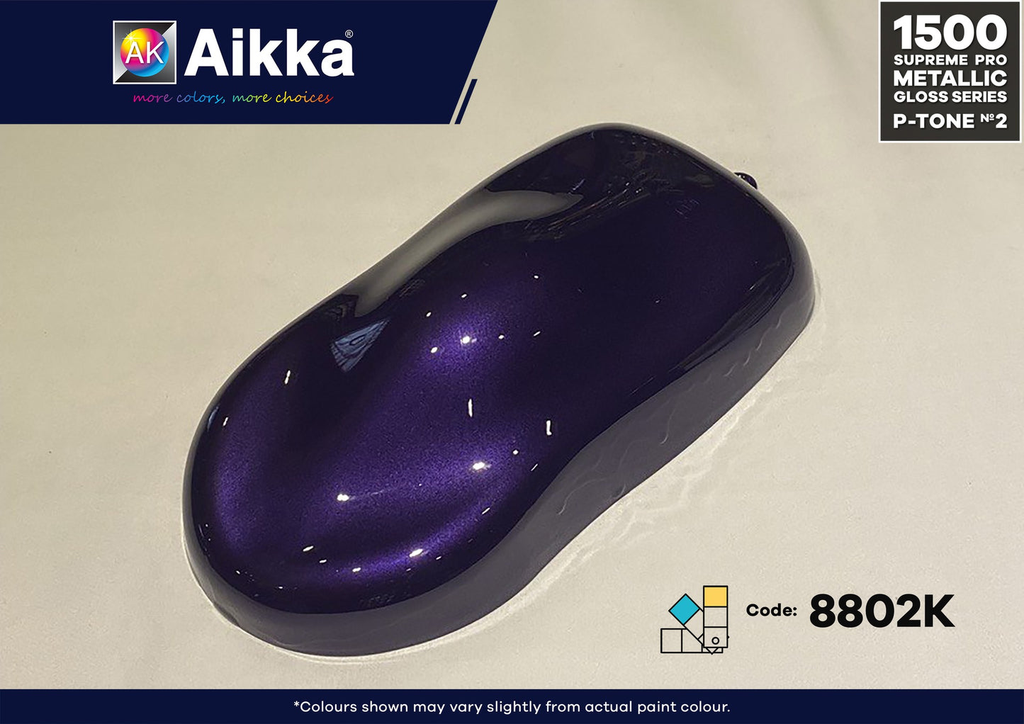 SPM PRO 2/3- PEINTURE SUPREME METALLIC PRO AIKKA - 250 couleurs