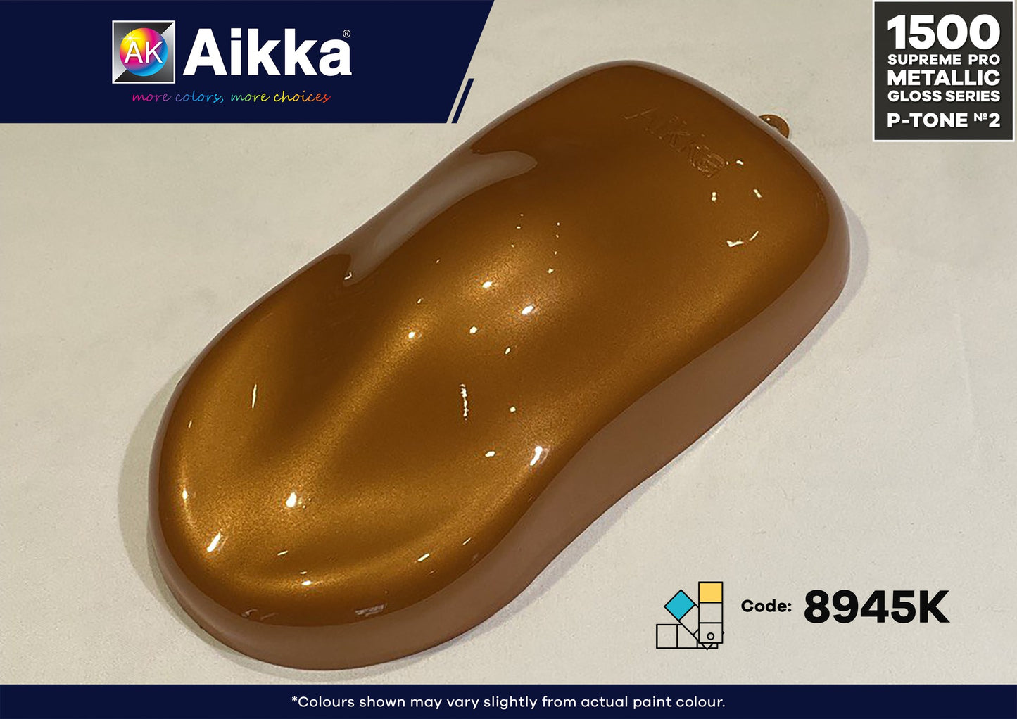 SPM PRO 2/3- PEINTURE SUPREME METALLIC PRO AIKKA - 250 couleurs