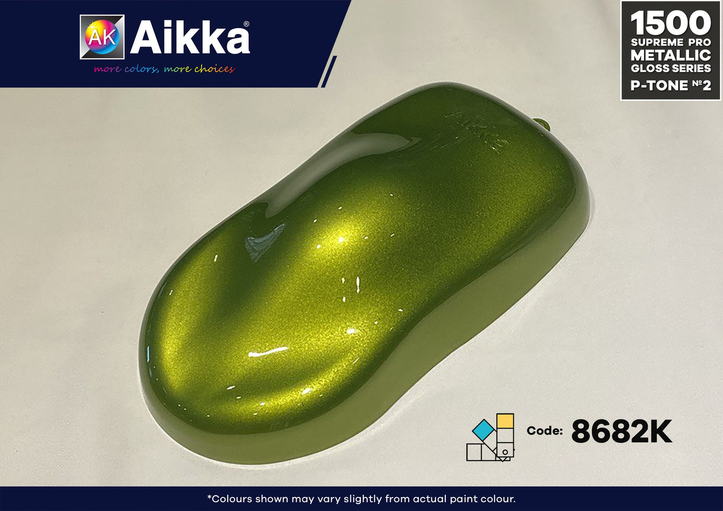 SPM PRO 2/3- PEINTURE SUPREME METALLIC PRO AIKKA - 250 couleurs