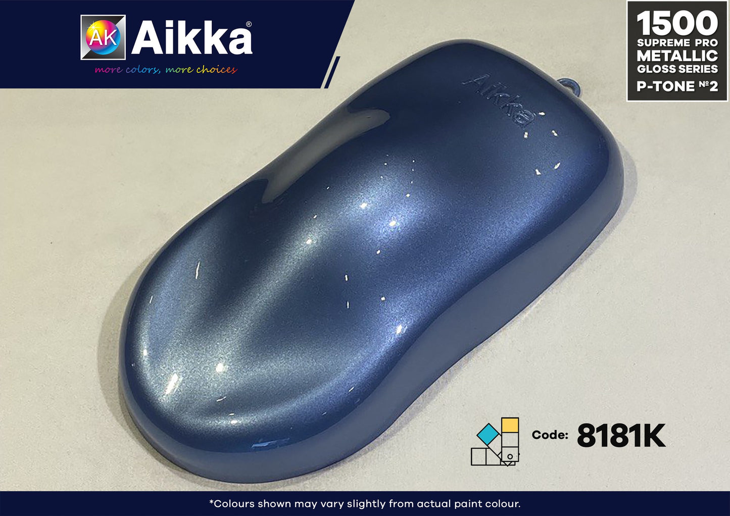 SPM PRO 3/3 - PEINTURE SUPREME METALLIC PRO AIKKA - XXX couleurs