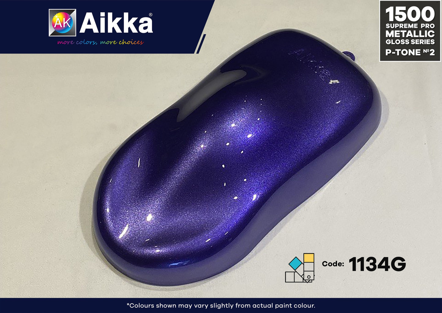 SPM PRO 2/3- PEINTURE SUPREME METALLIC PRO AIKKA - 250 couleurs