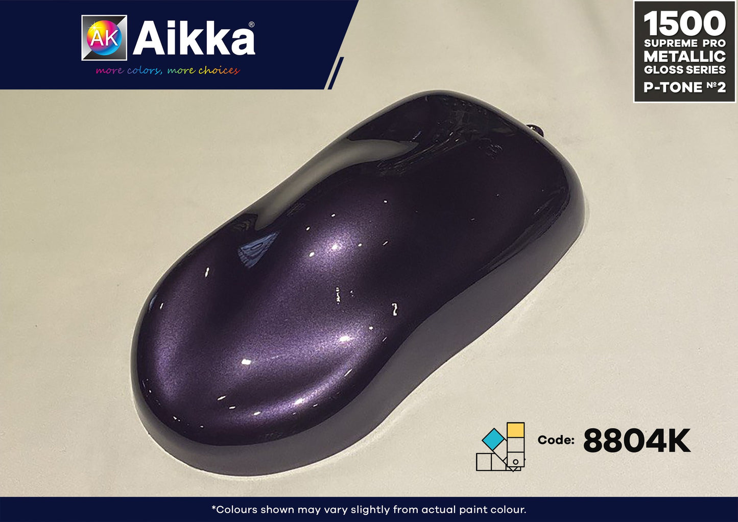 SPM PRO 2/3- PEINTURE SUPREME METALLIC PRO AIKKA - 250 couleurs