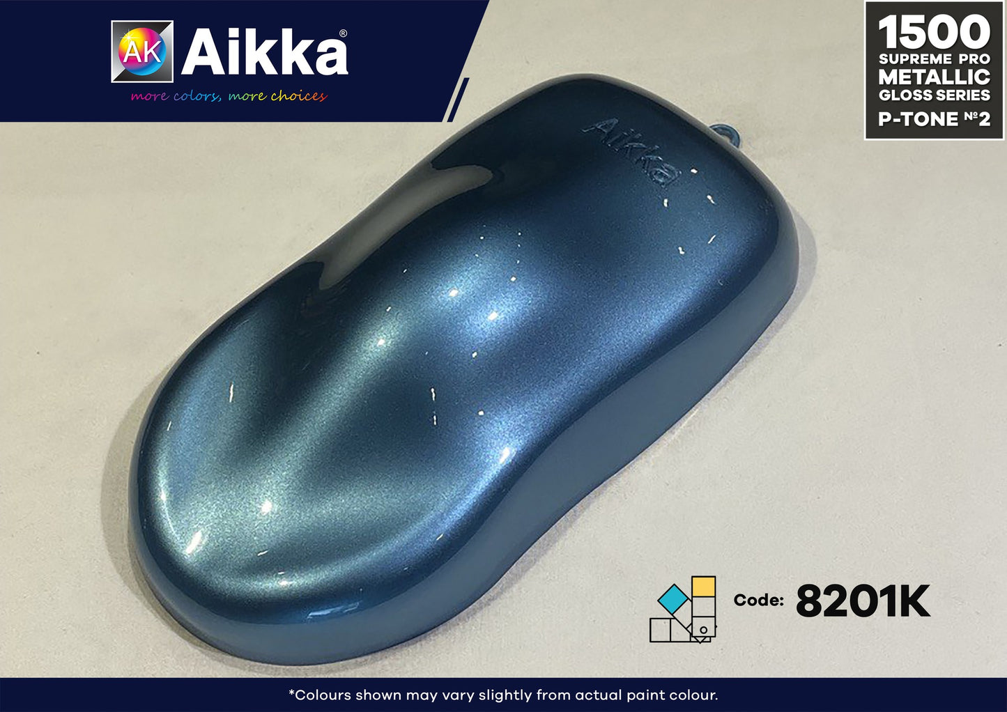 SPM PRO 3/3 - PEINTURE SUPREME METALLIC PRO AIKKA - XXX couleurs