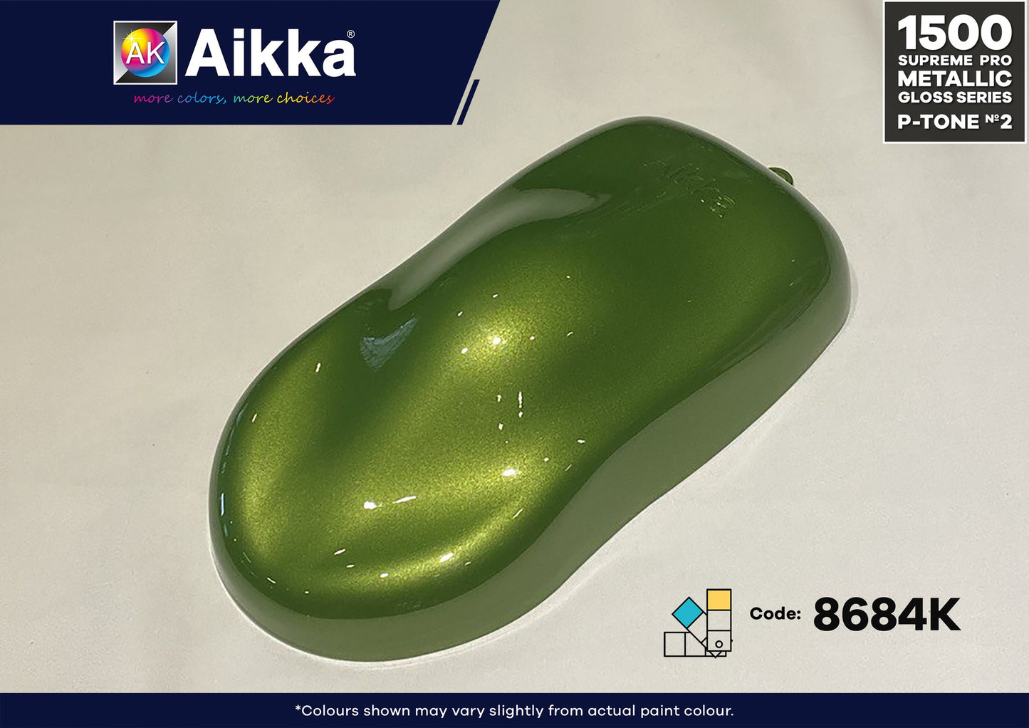 SPM PRO 2/3- PEINTURE SUPREME METALLIC PRO AIKKA - 250 couleurs