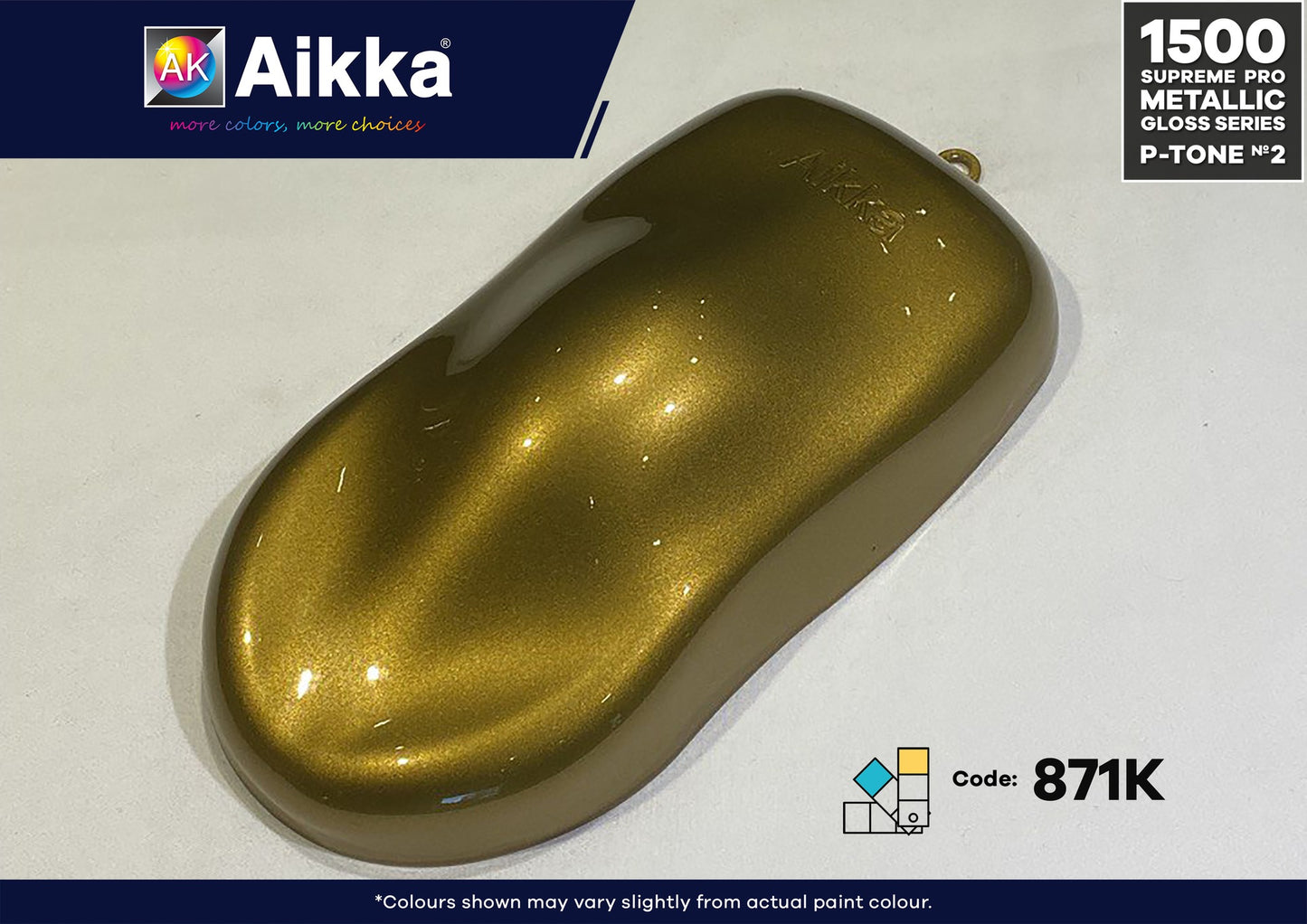 SPM PRO 3/3 - PEINTURE SUPREME METALLIC PRO AIKKA - XXX couleurs