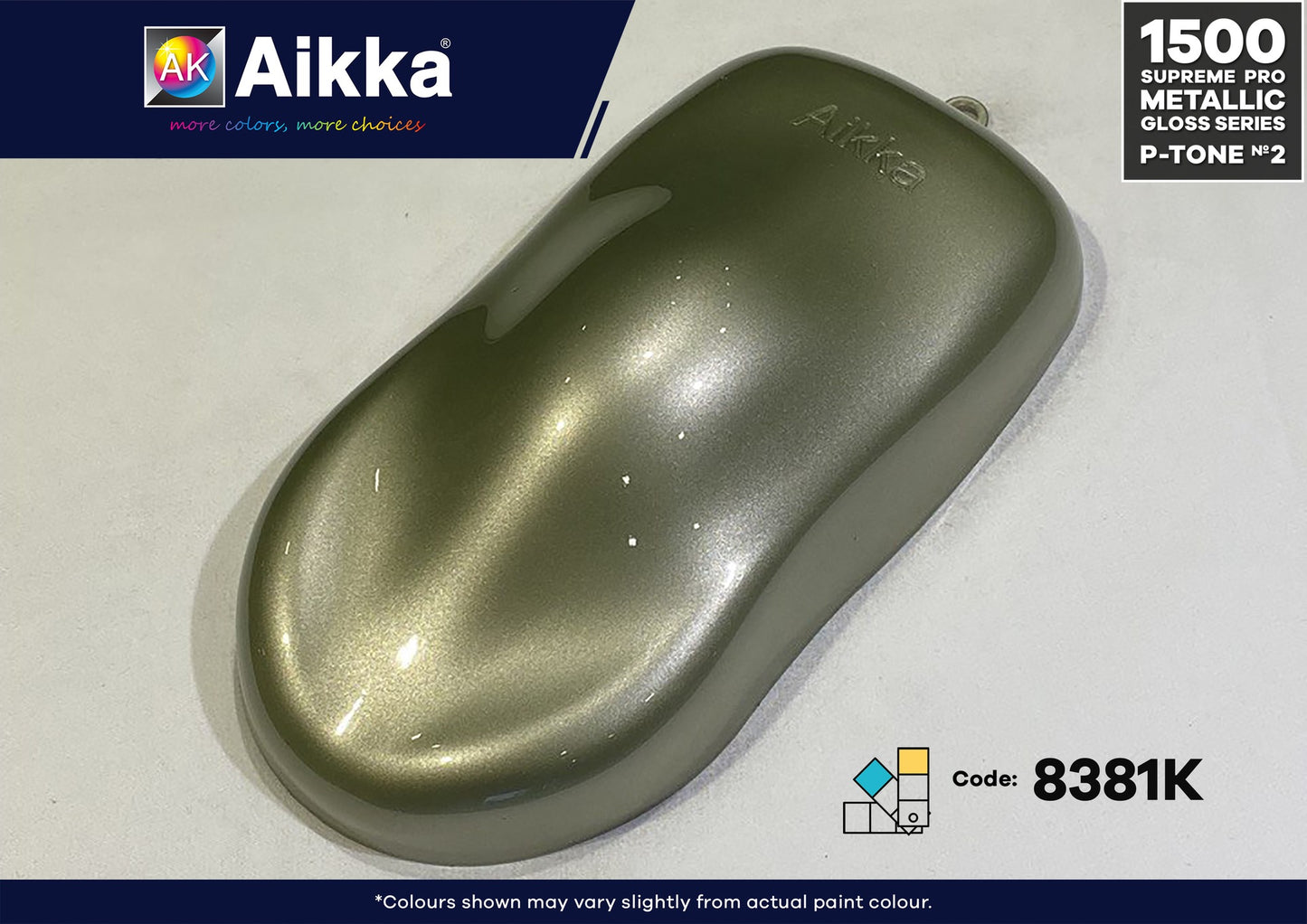 SPM PRO 3/3 - PEINTURE SUPREME METALLIC PRO AIKKA - XXX couleurs