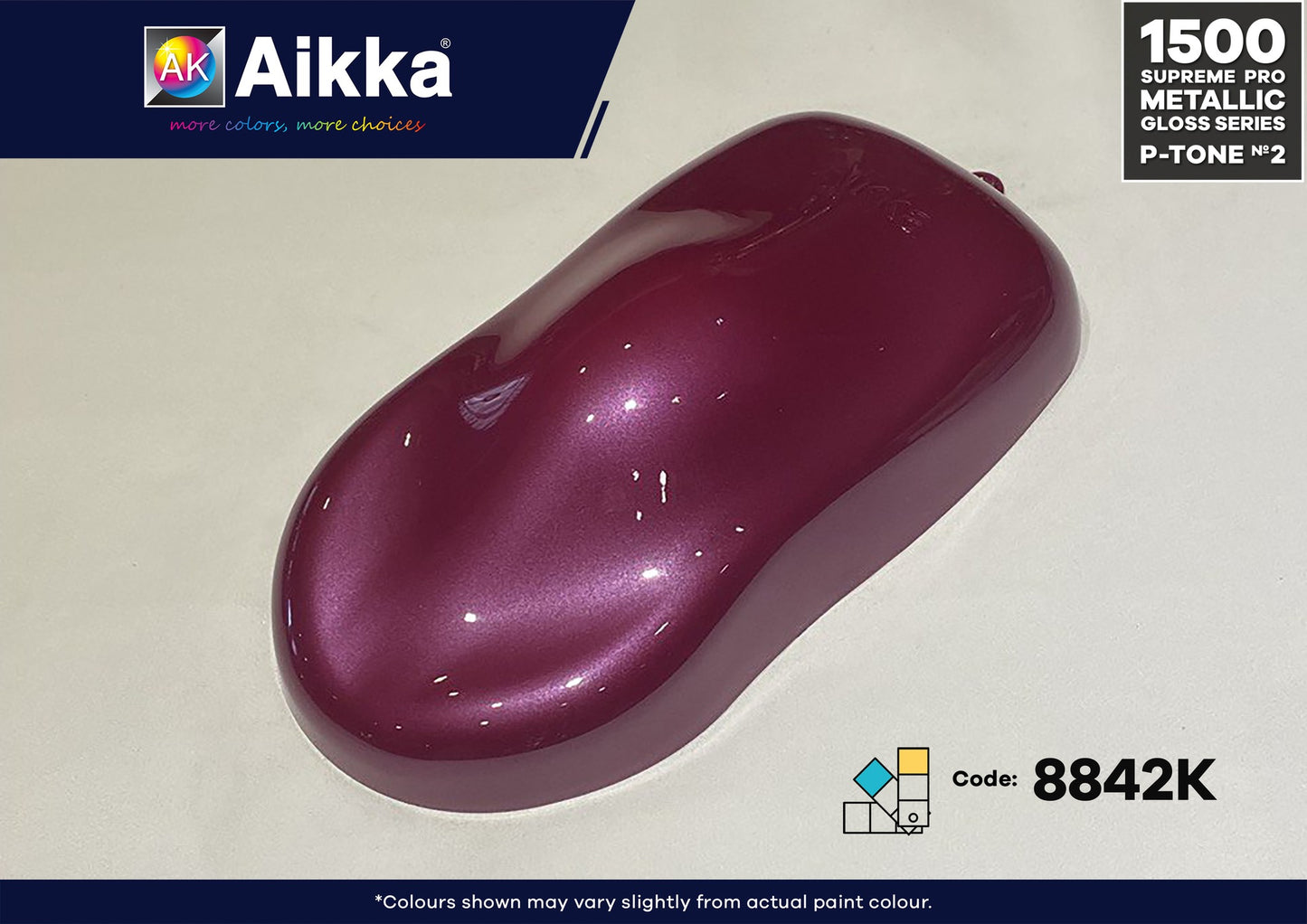 SPM PRO 2/3- PEINTURE SUPREME METALLIC PRO AIKKA - 250 couleurs