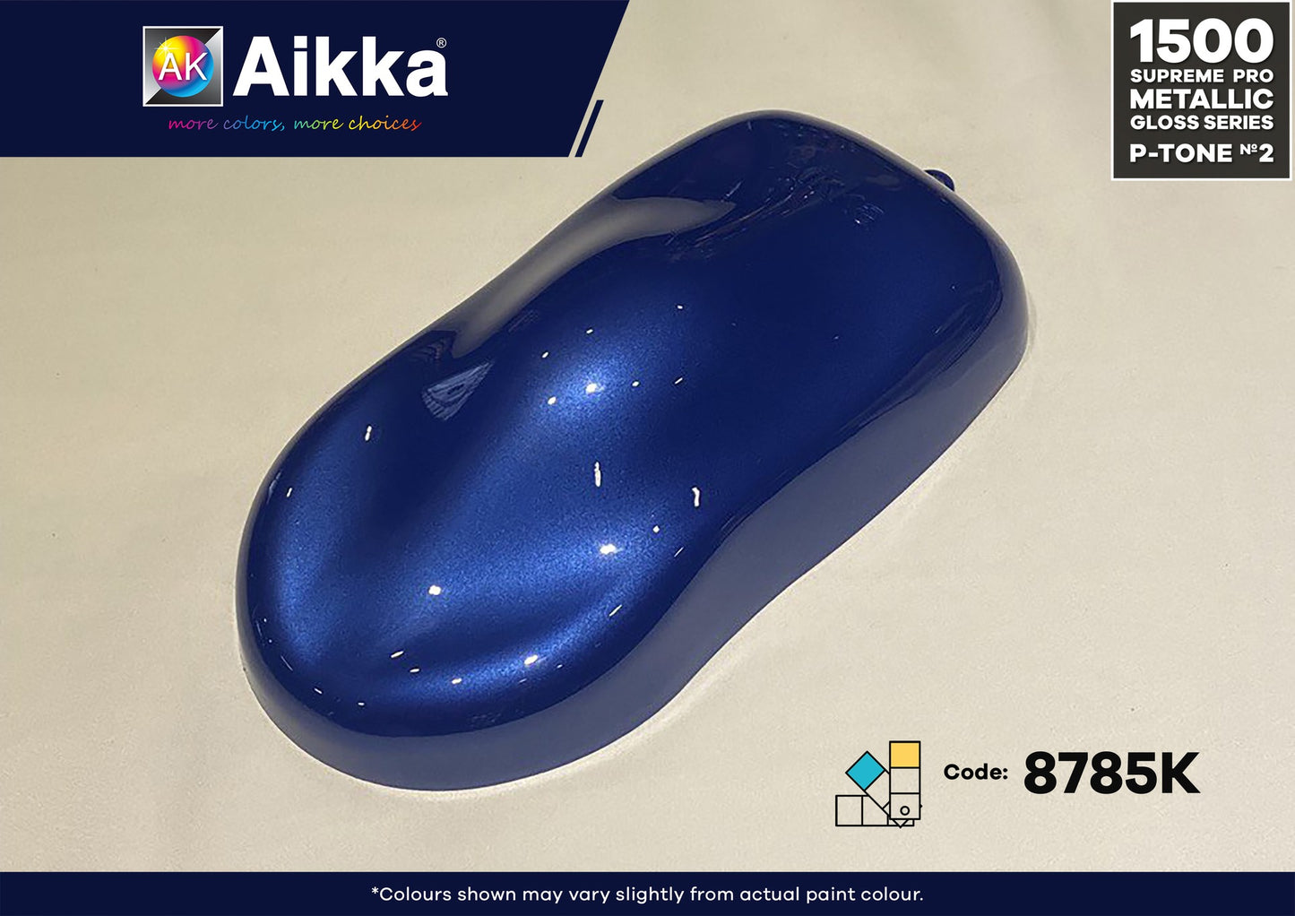 SPM PRO 2/3- PEINTURE SUPREME METALLIC PRO AIKKA - 250 couleurs