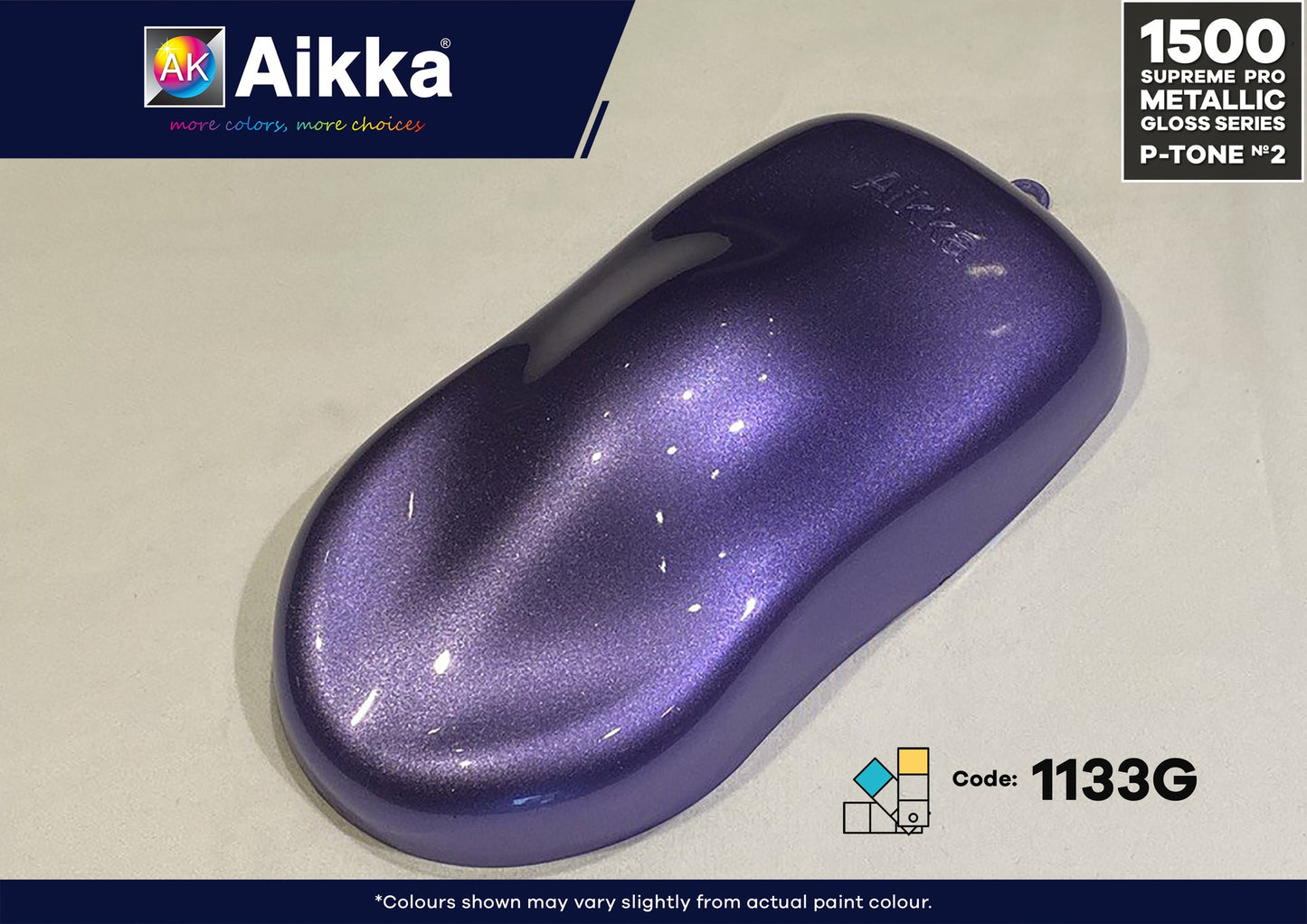SPM PRO 2/3- PEINTURE SUPREME METALLIC PRO AIKKA - 250 couleurs
