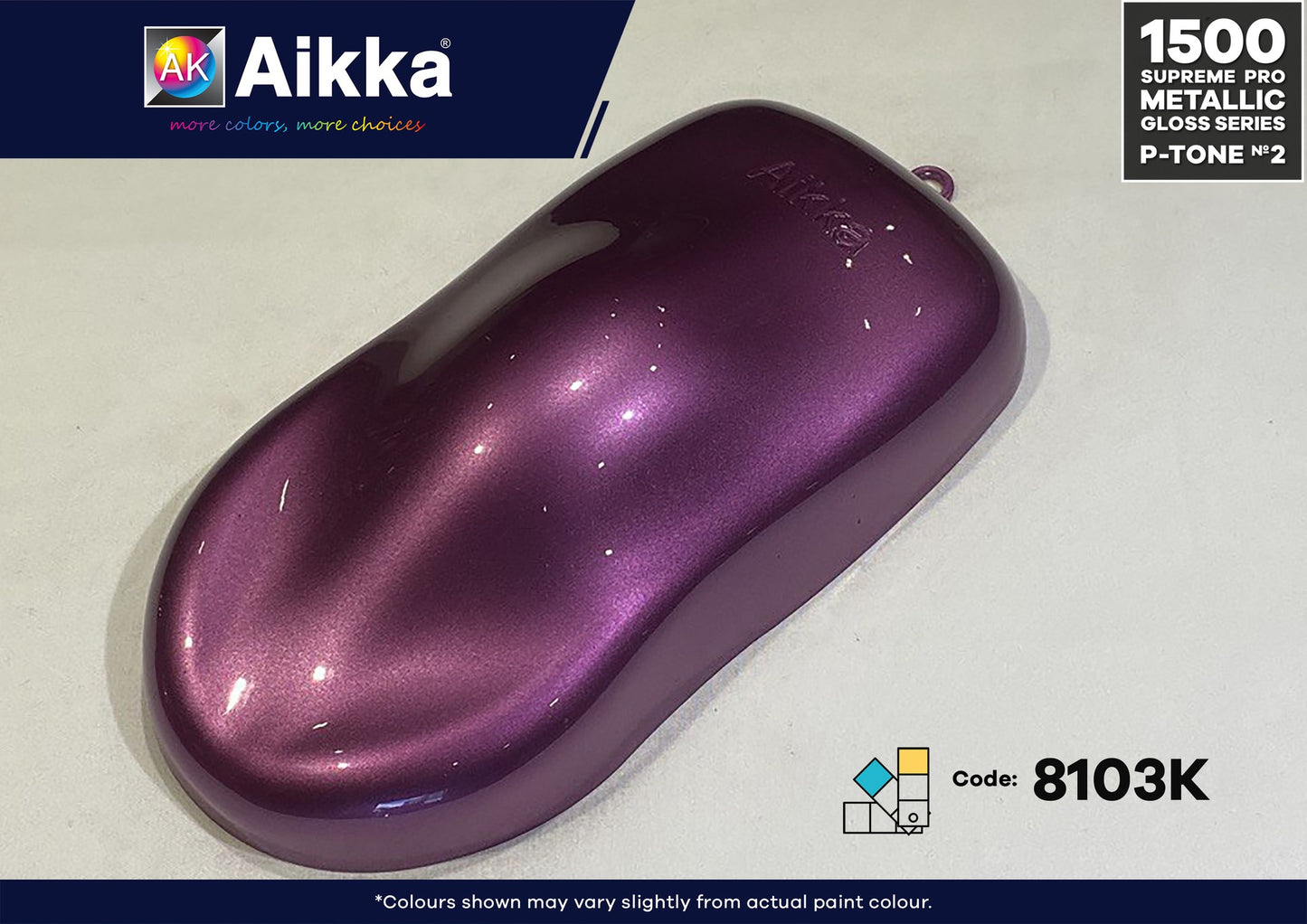 SPM PRO 3/3 - PEINTURE SUPREME METALLIC PRO AIKKA - XXX couleurs