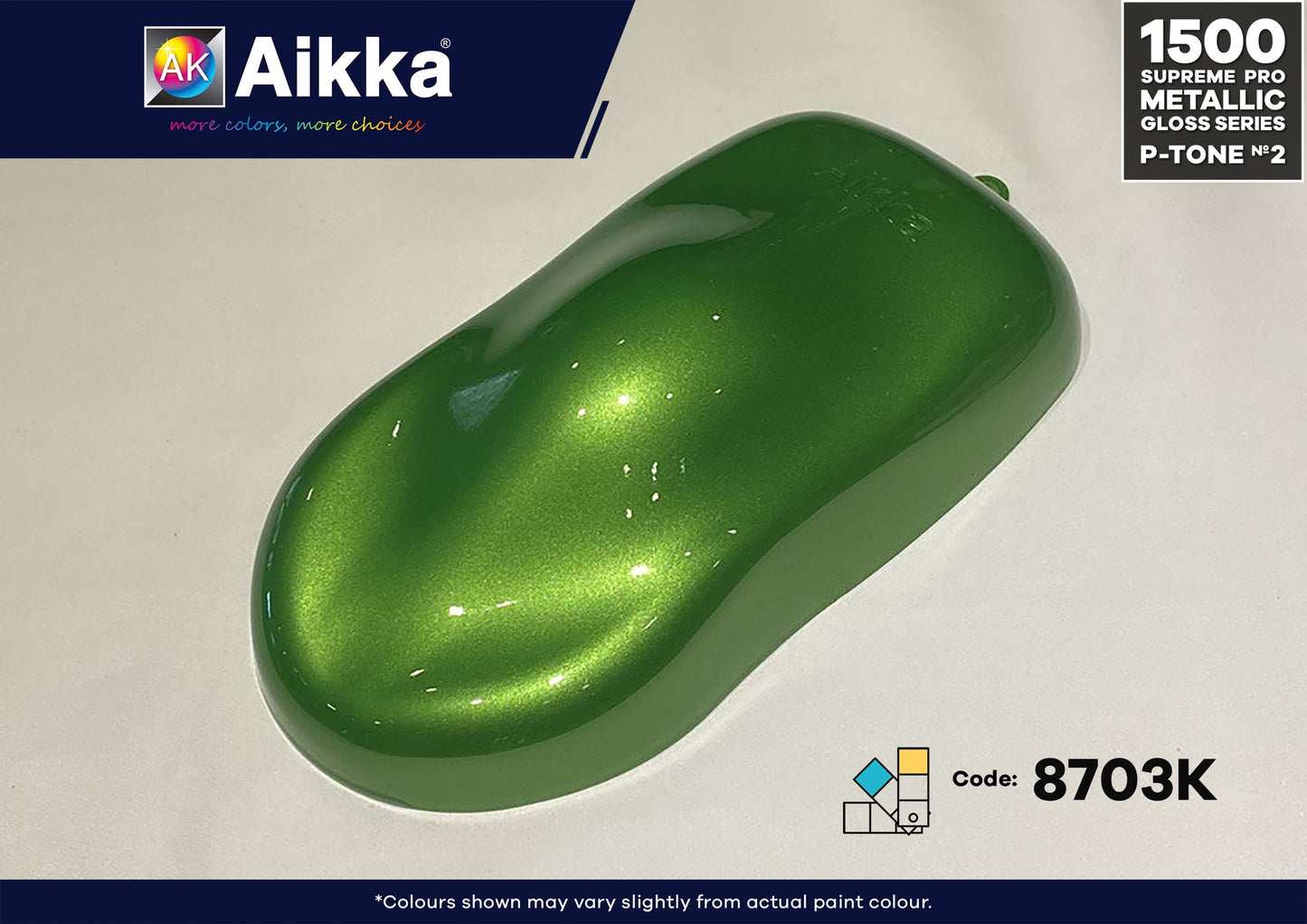 SPM PRO 2/3- PEINTURE SUPREME METALLIC PRO AIKKA - 250 couleurs