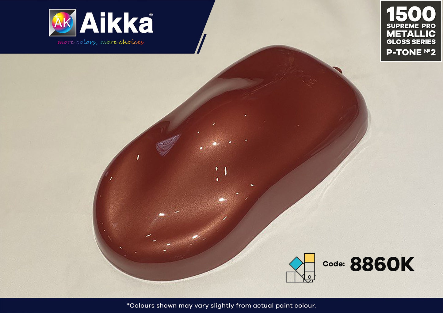 SPM PRO 2/3- PEINTURE SUPREME METALLIC PRO AIKKA - 250 couleurs
