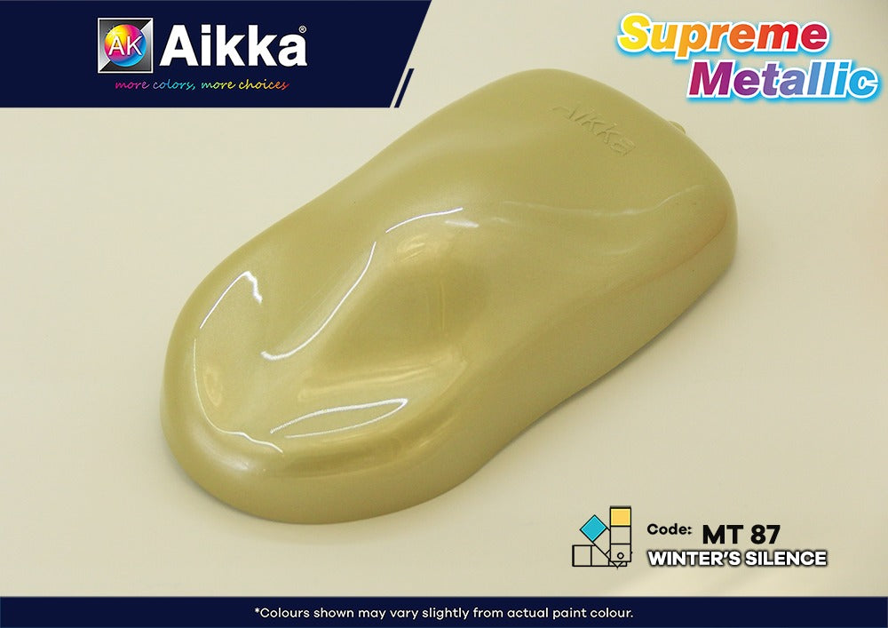 MT- PEINTURE SUPREME METALLIC COLOUR SERIES AIKKA - 190 couleurs