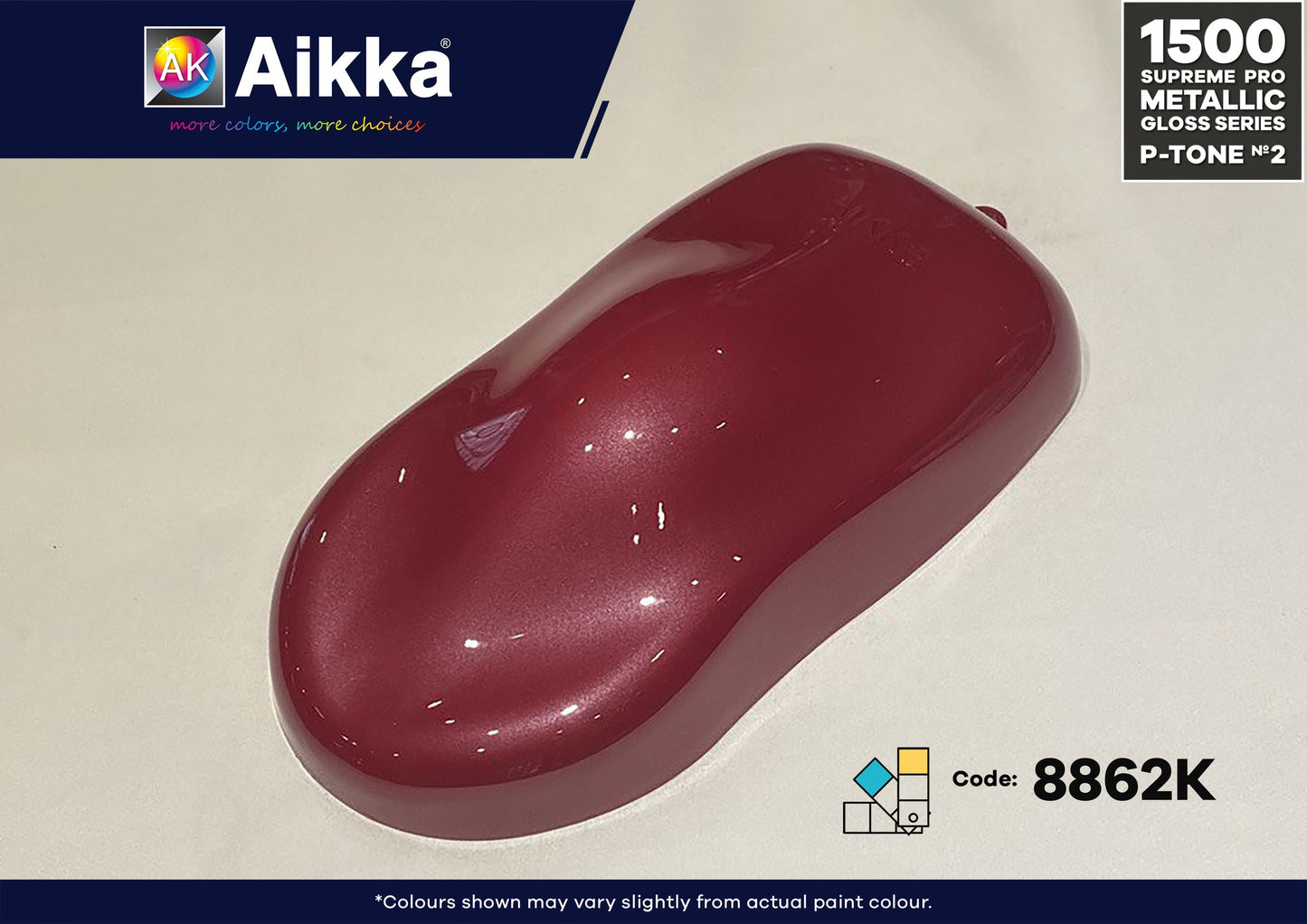 SPM PRO 2/3- PEINTURE SUPREME METALLIC PRO AIKKA - 250 couleurs