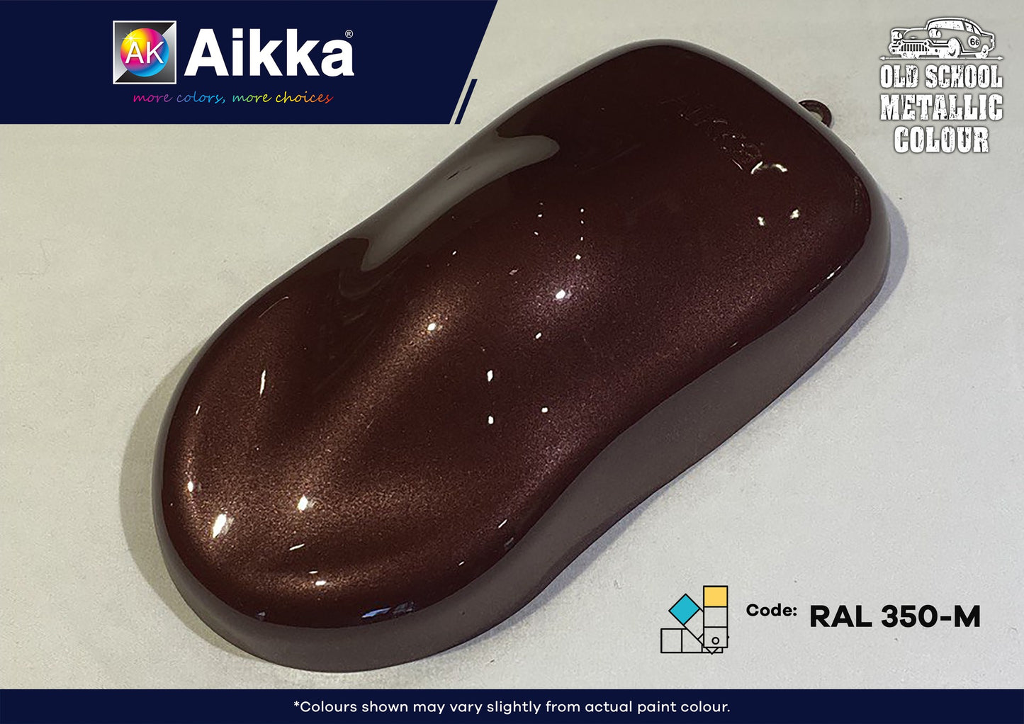 RAL - OLD SCHOOL RAL METALLIC COLOUR AIKKA - 70 couleurs
