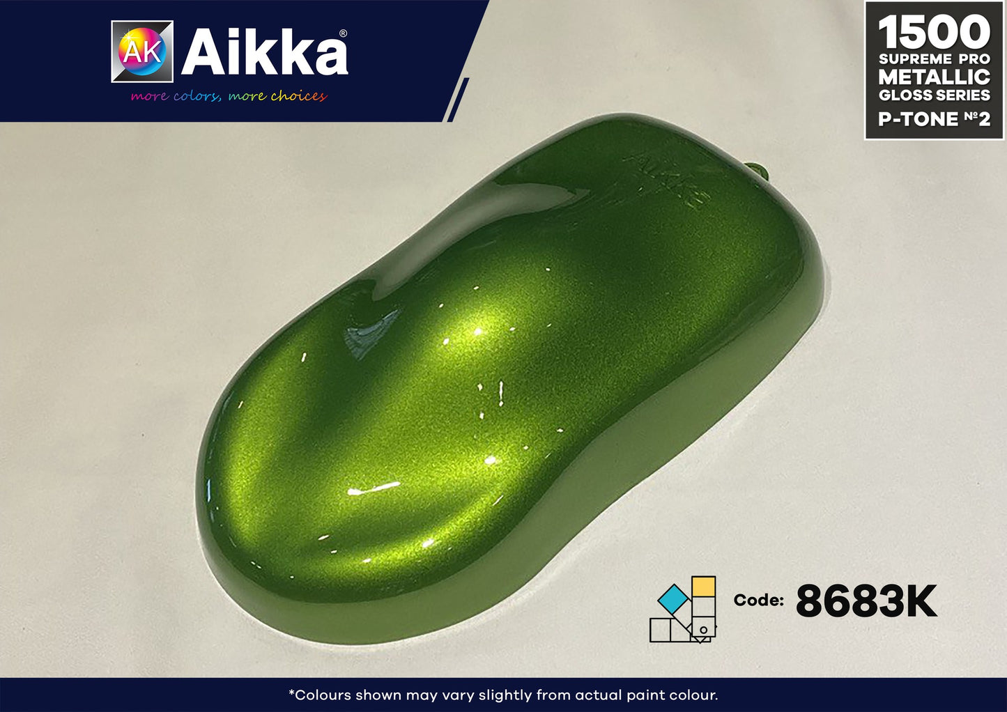 SPM PRO 2/3- PEINTURE SUPREME METALLIC PRO AIKKA - 250 couleurs