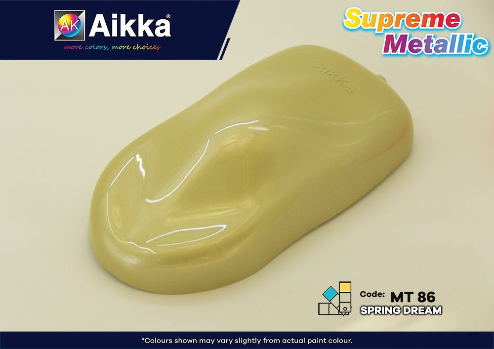 MT- PEINTURE SUPREME METALLIC COLOUR SERIES AIKKA - 190 couleurs