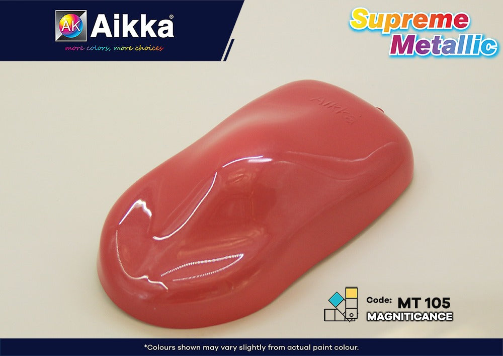 MT- PEINTURE SUPREME METALLIC COLOUR SERIES AIKKA - 190 couleurs